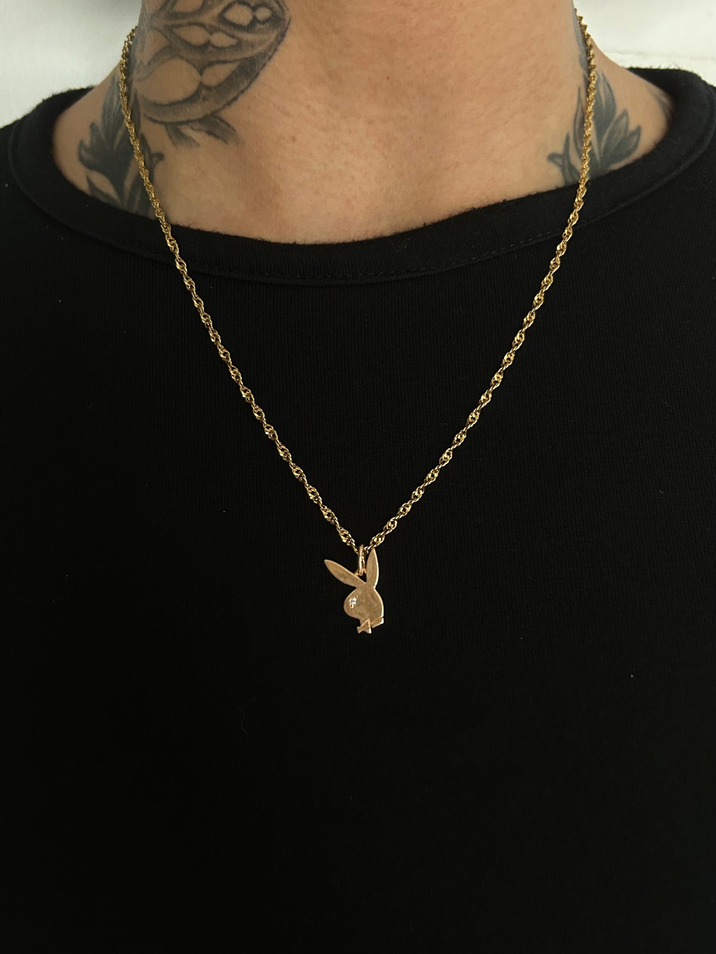 Vintage Gold 14K Playboy Charm