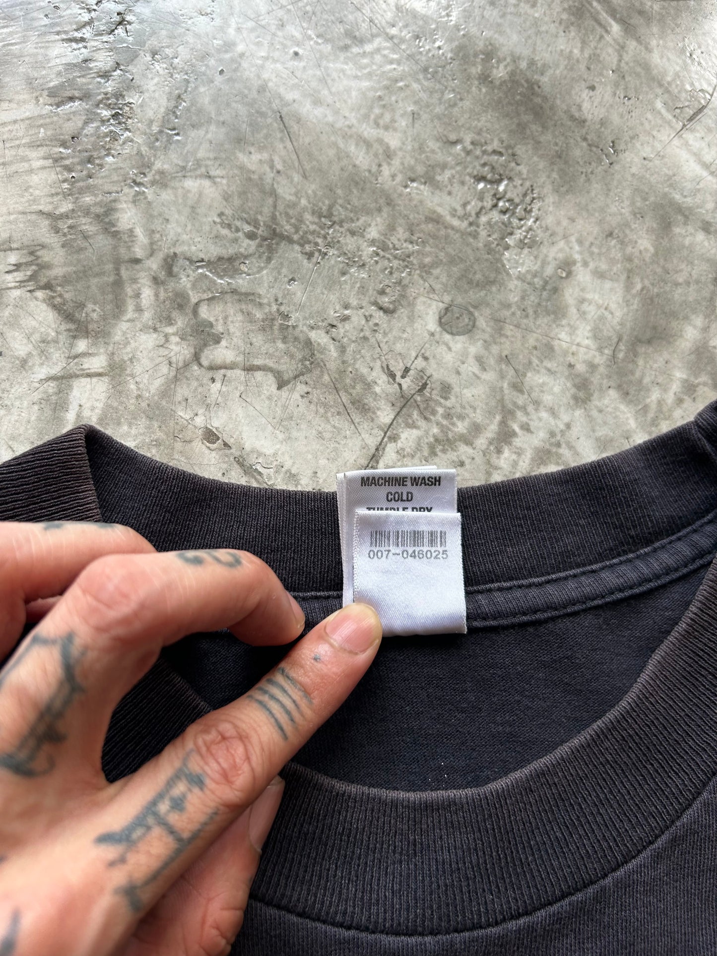 Chrome Hearts cross pocket tee