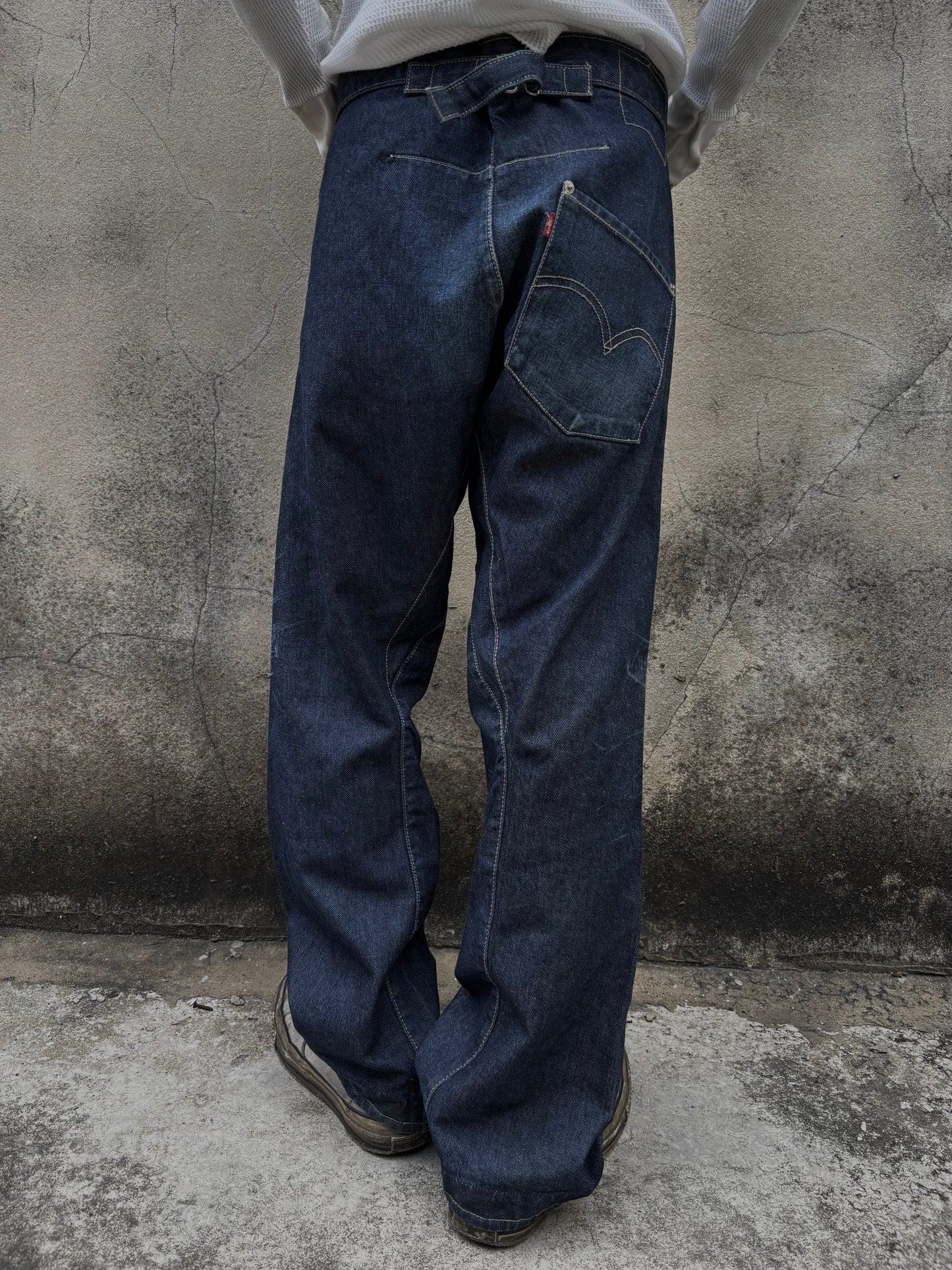 Vintage Levis Engineered Buckle Belt Jeans