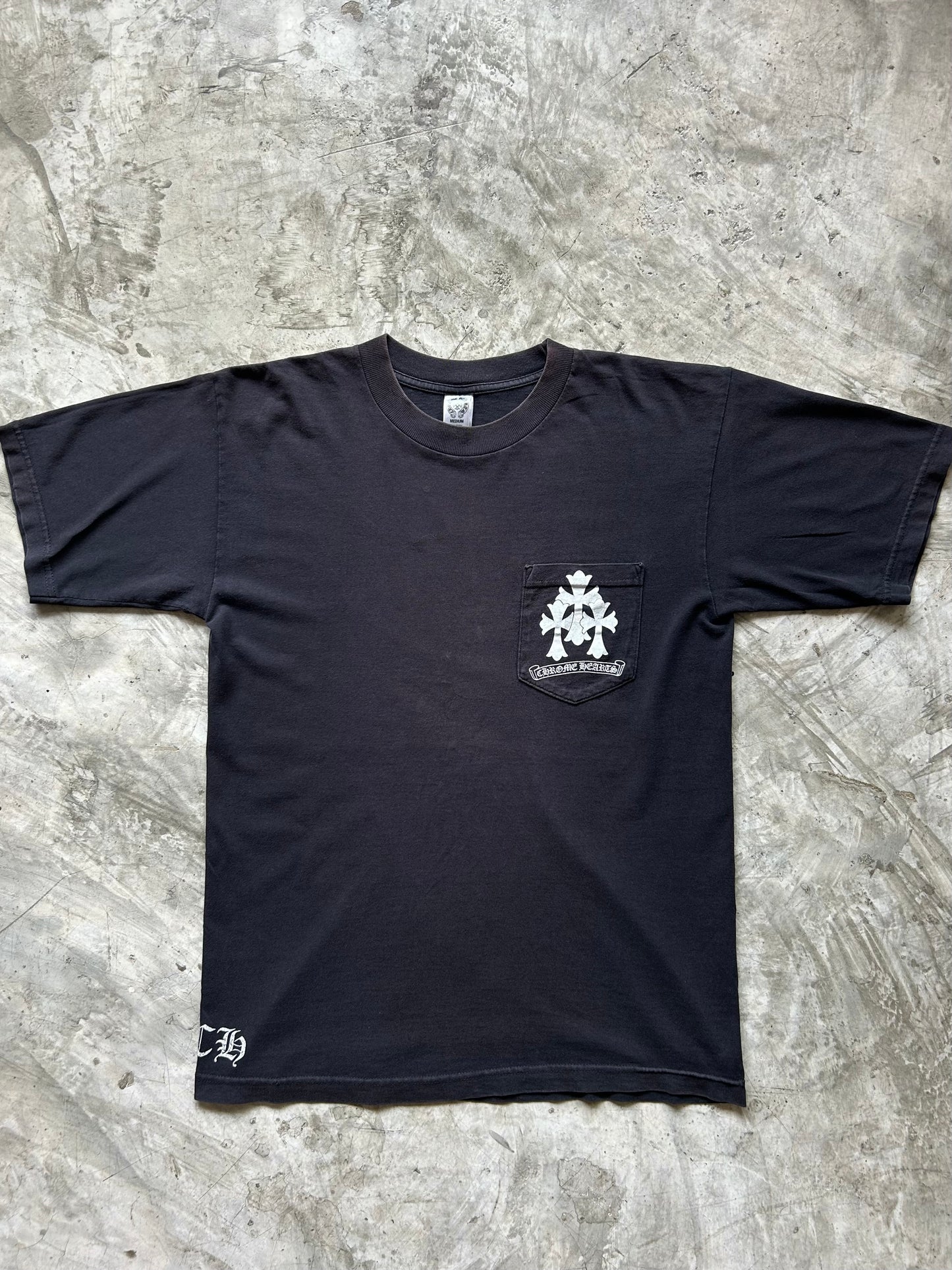 Chrome Hearts cross pocket tee