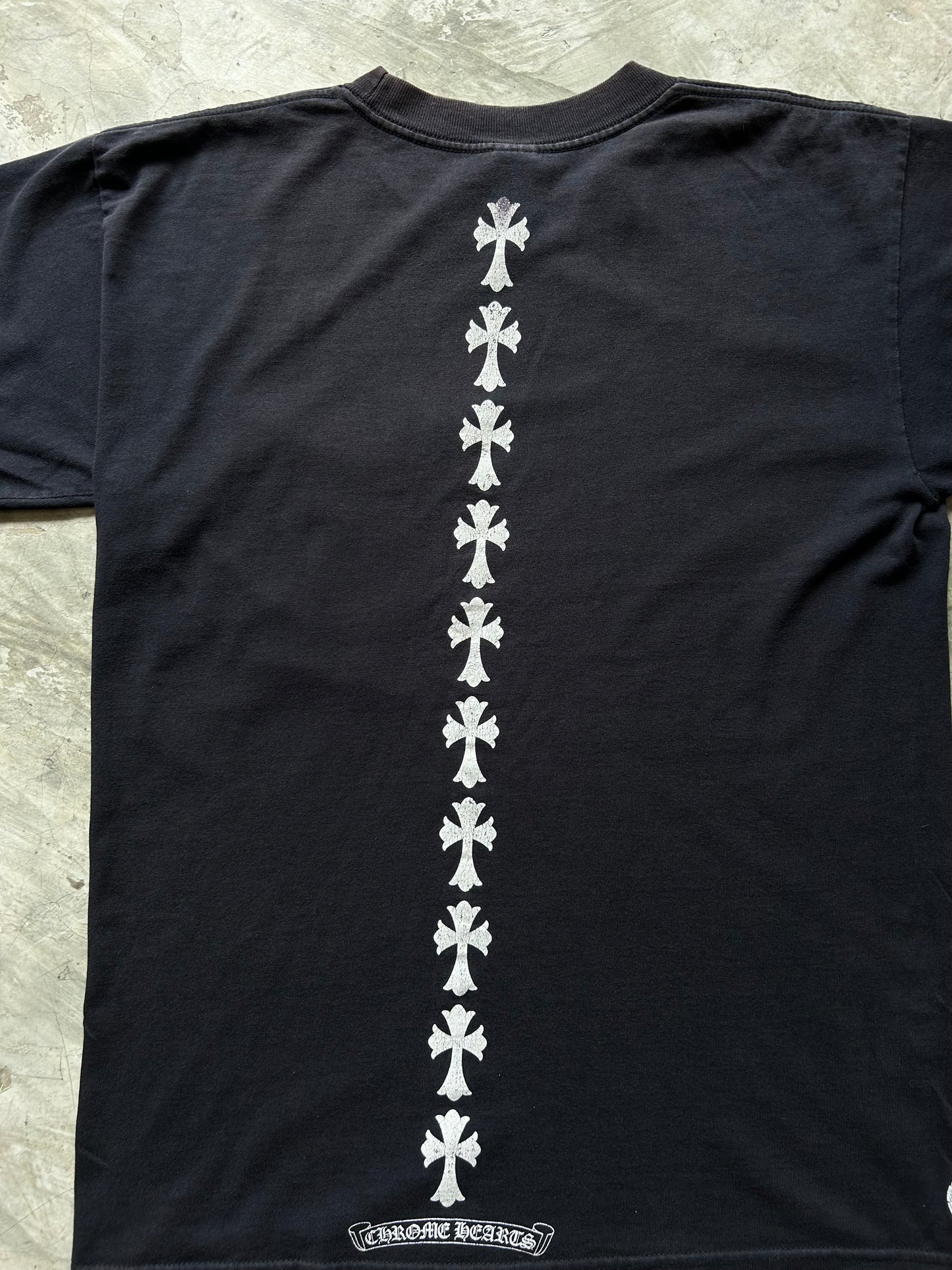 Chrome Hearts cross pocket tee