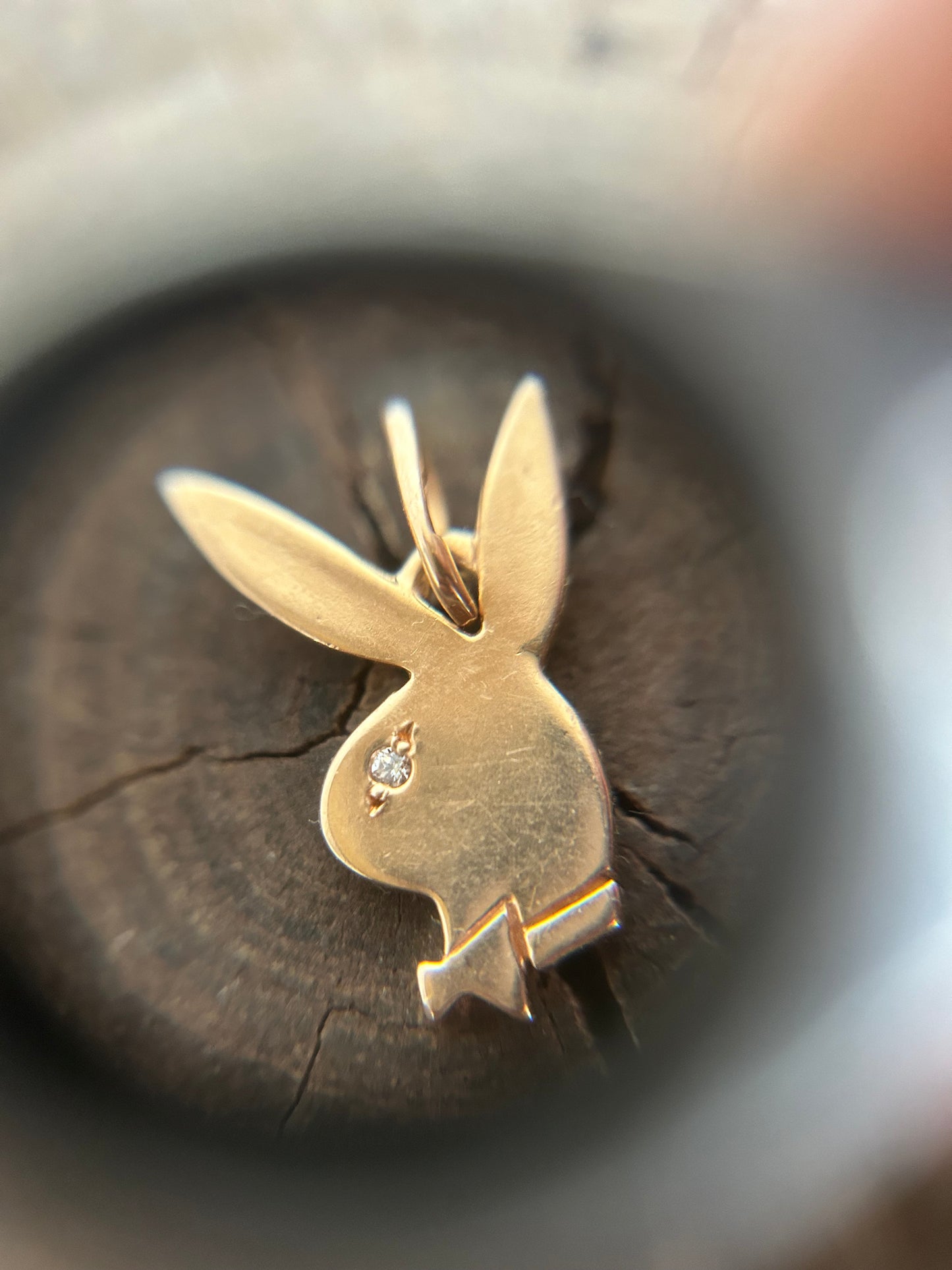 Vintage Gold 14K Playboy Charm