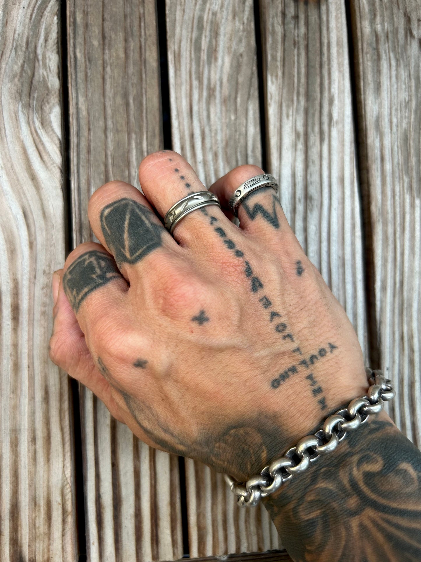 Vintage Silver 925 Round Ring