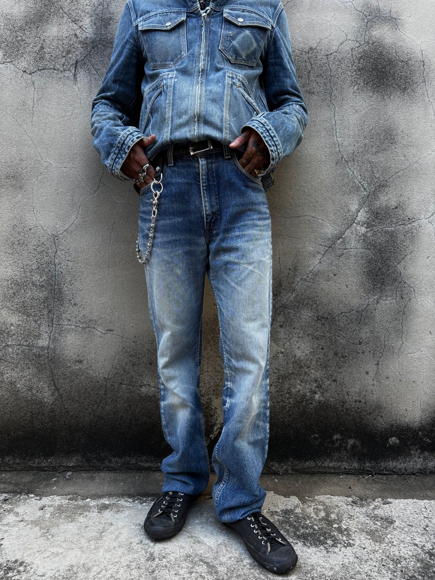 Vintage Levis517 USA 90’s Faded jeans