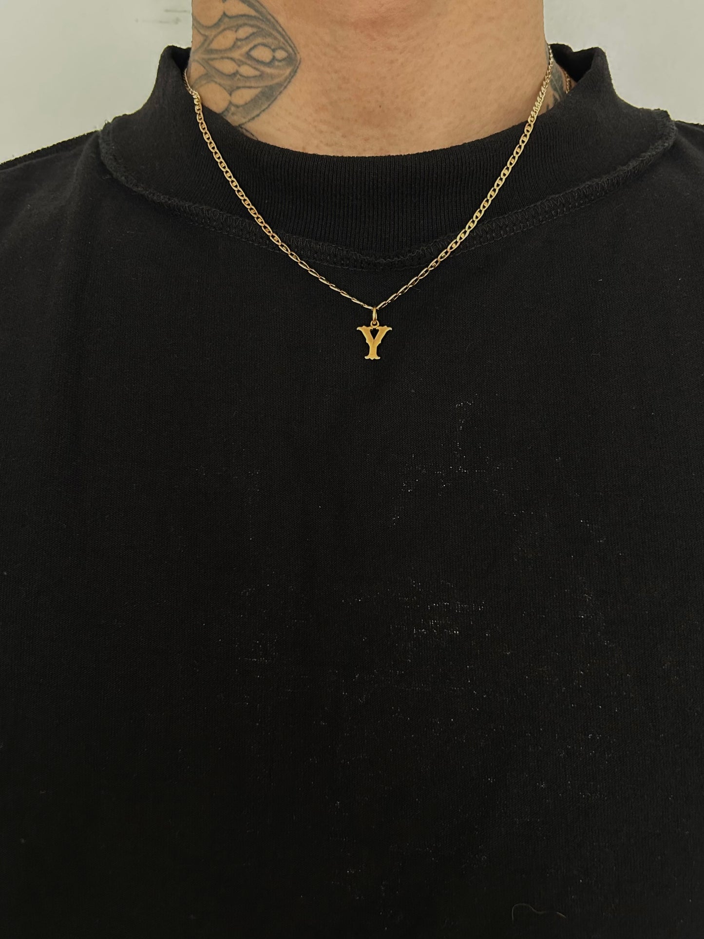 Vintage Gold 18K ‘Y’ Alphabet Charms