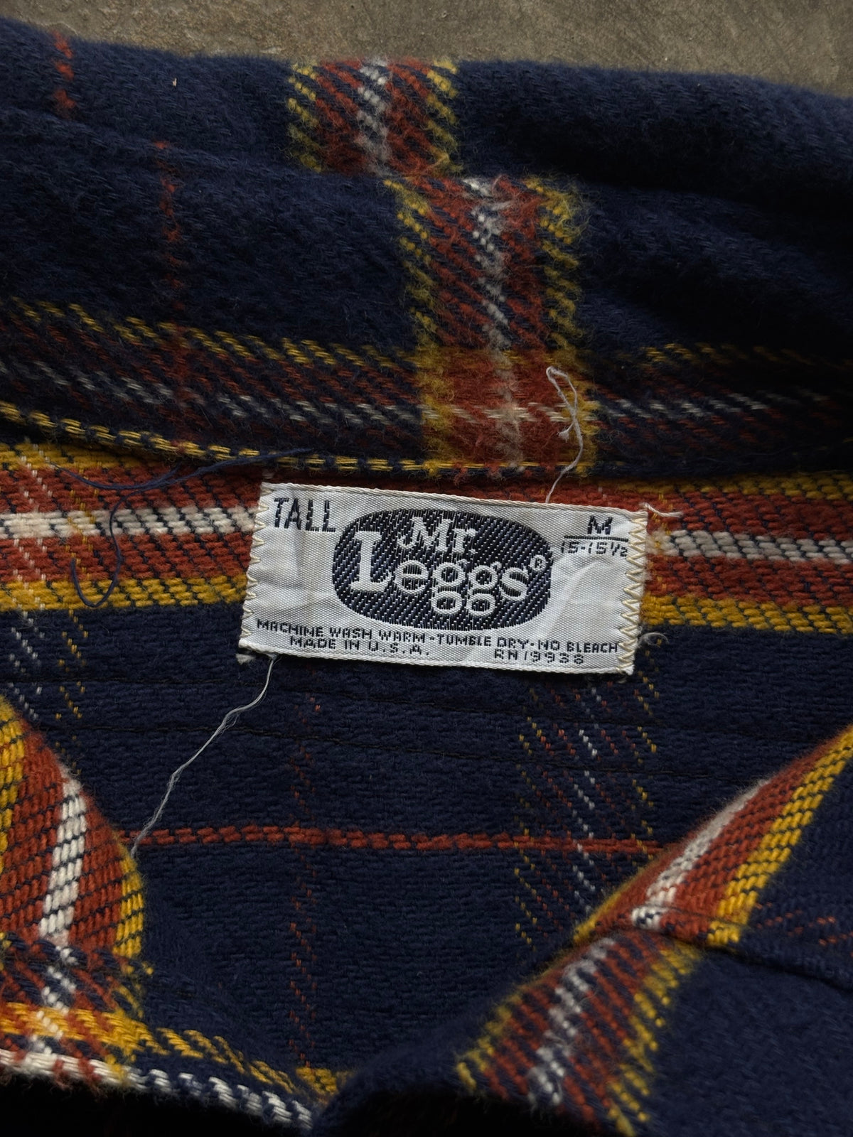 Vintage 1970’s Mr. Leggs Flannel Shirt