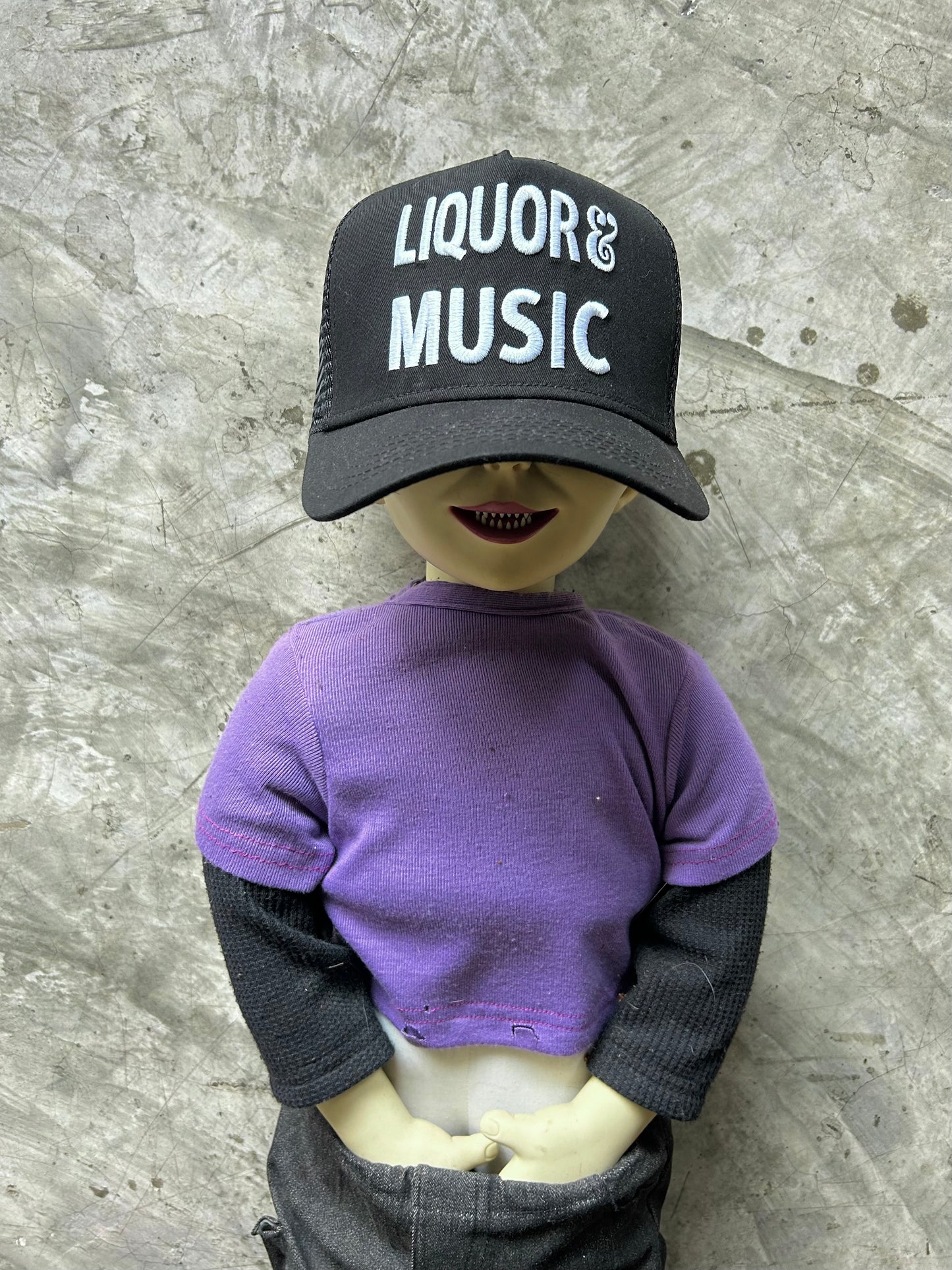 Number (N)ine Liquor and Music Trucker Hat