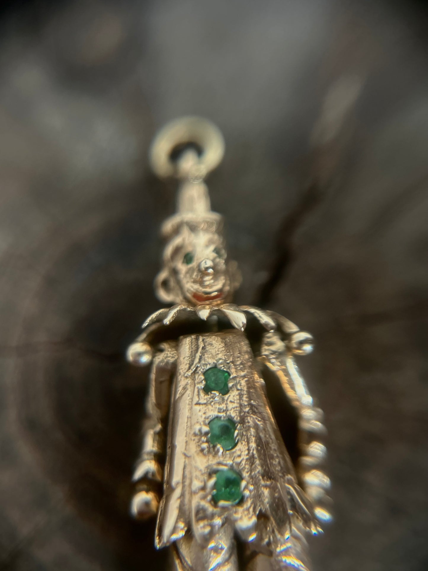 Vintage Gold 9k Bozo Antique Charm