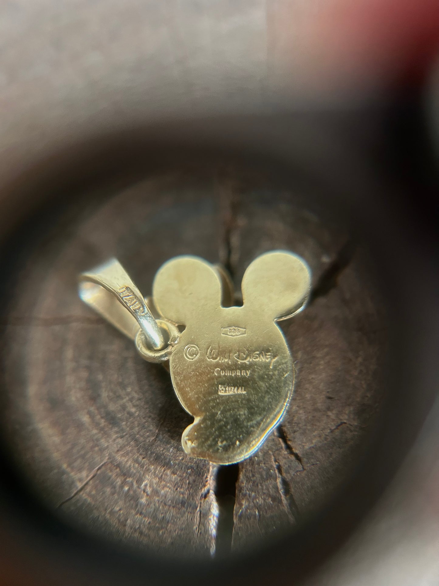 Vintage Gold 14K Minnie Mouse Pendant