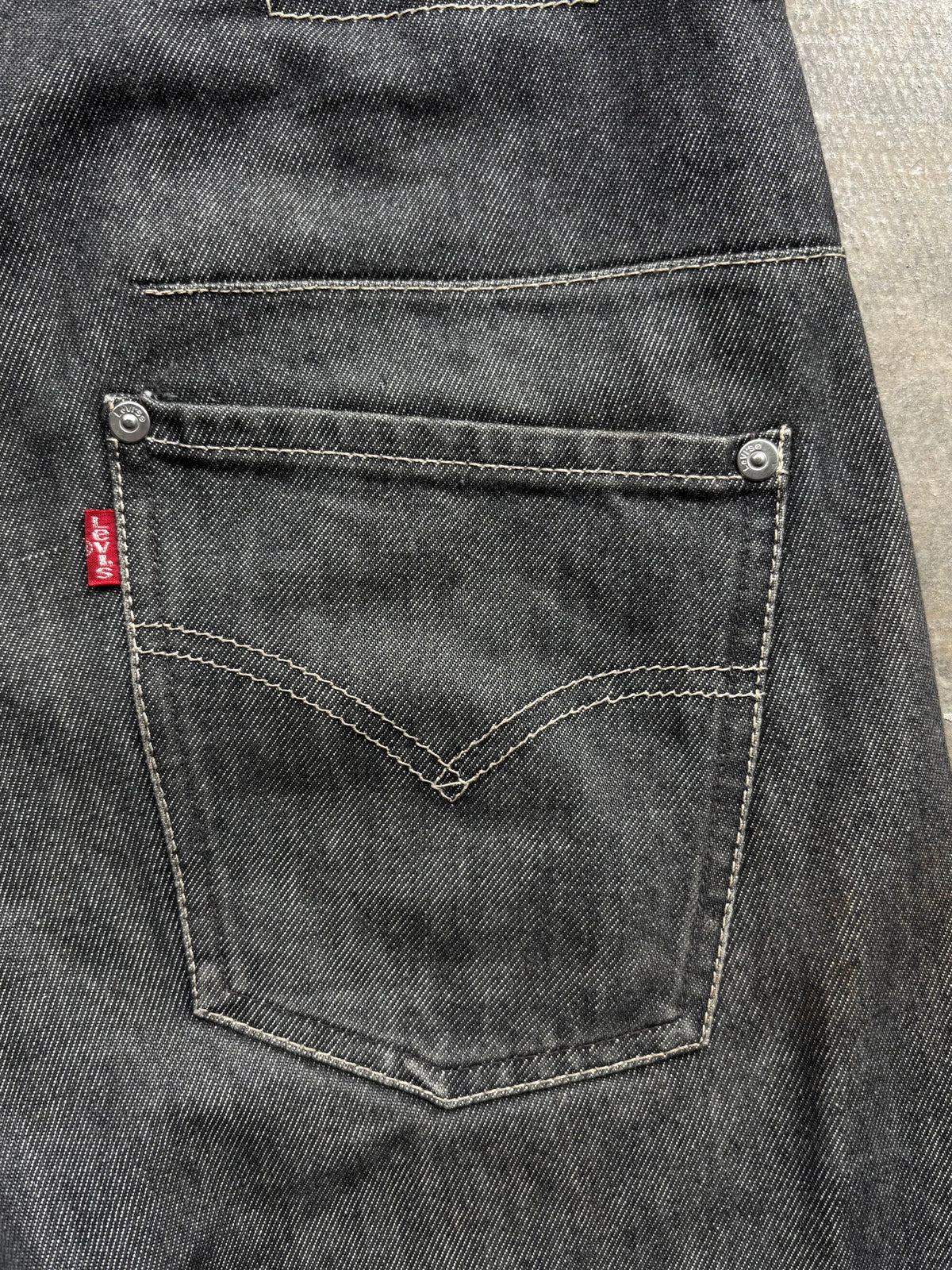Vintage Levis Engineered Midnight black Jeans