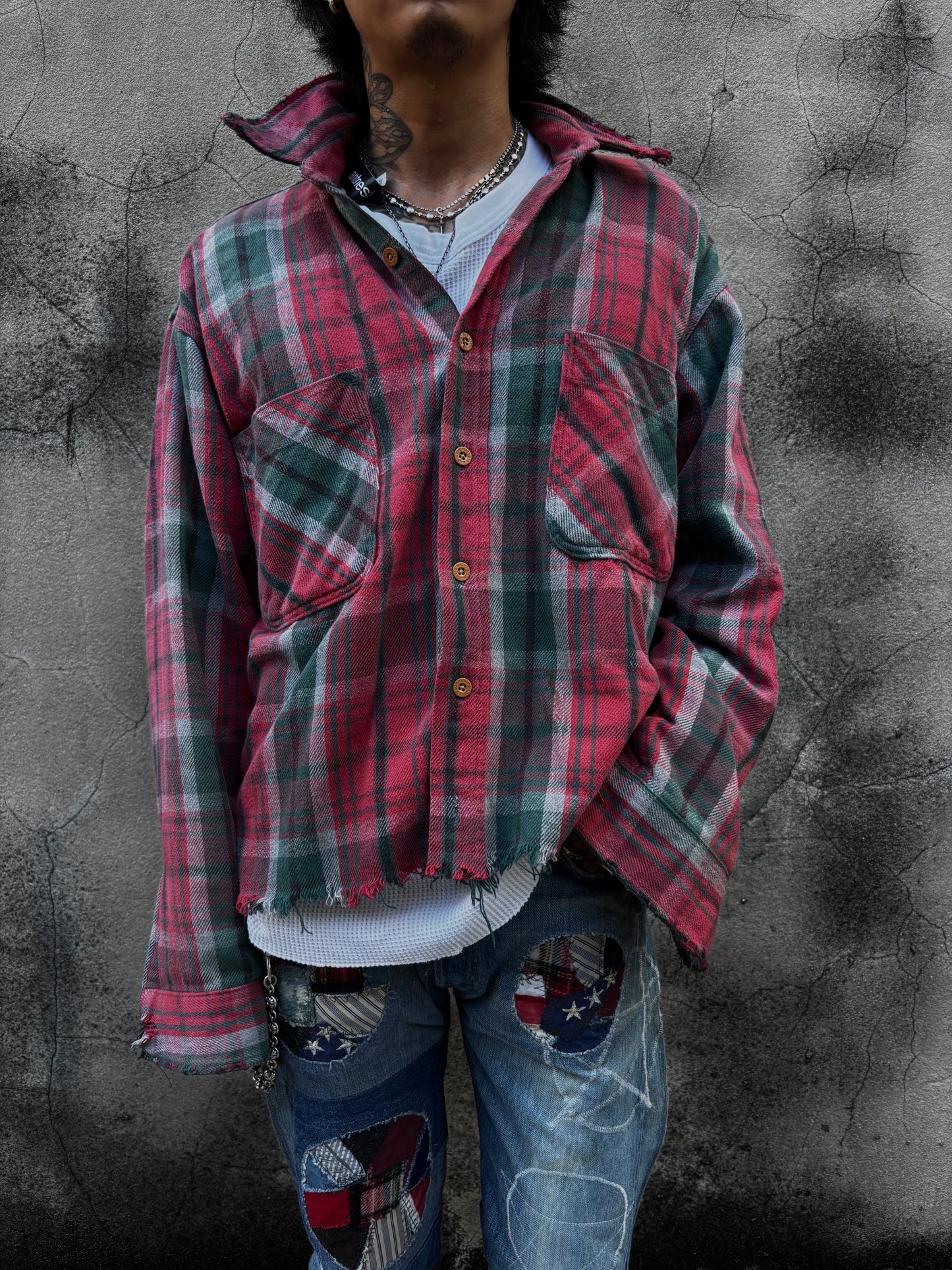 1980's Vintage Big Mac Flannel Faded Shirt