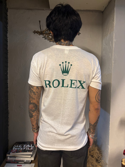Vintage 80’s Rolex Crown Logo Promo Tee