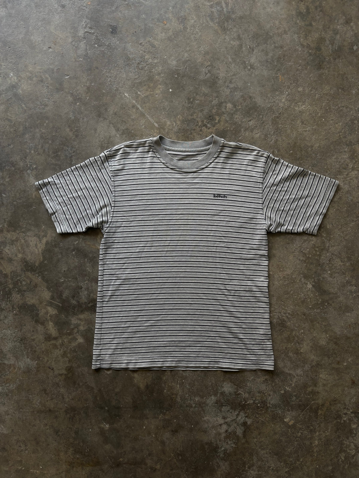 Vintage 90’s Bitch Stripe Tee