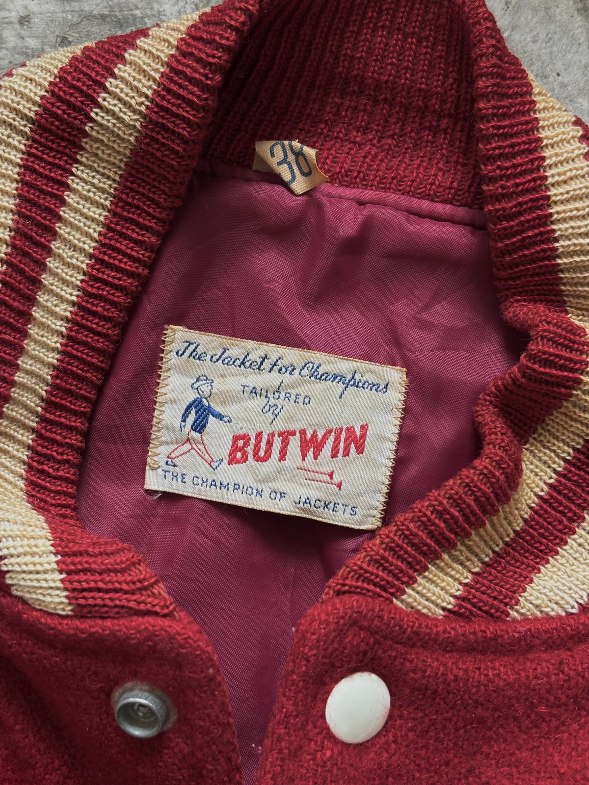 Vintage 60’s Butwin Teddy Jacket