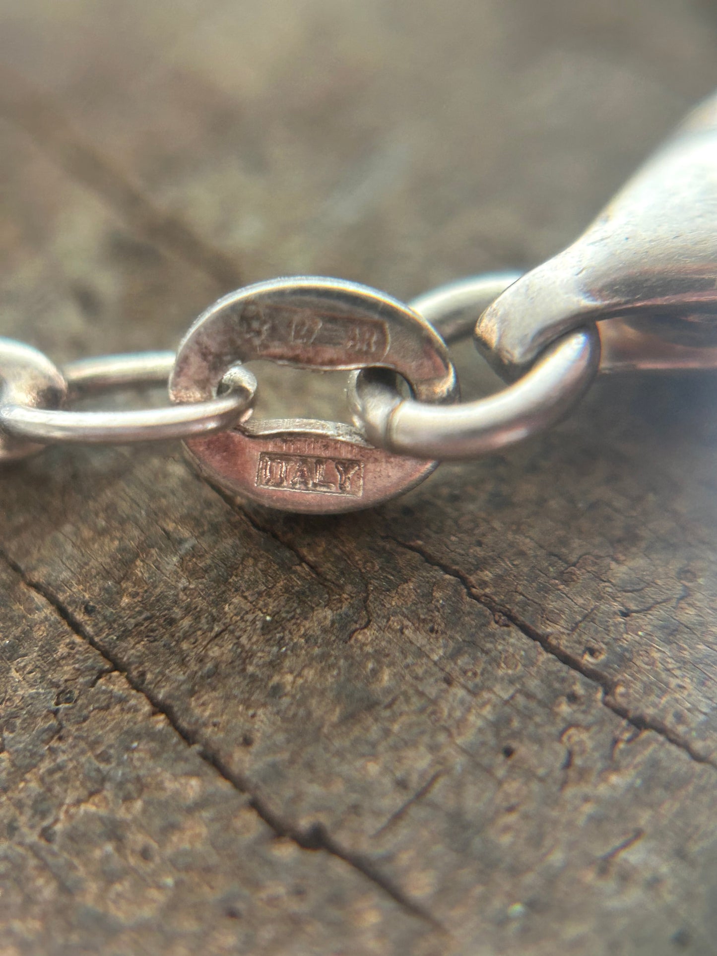 Vintage Silver 925 Cuff link Bracelet