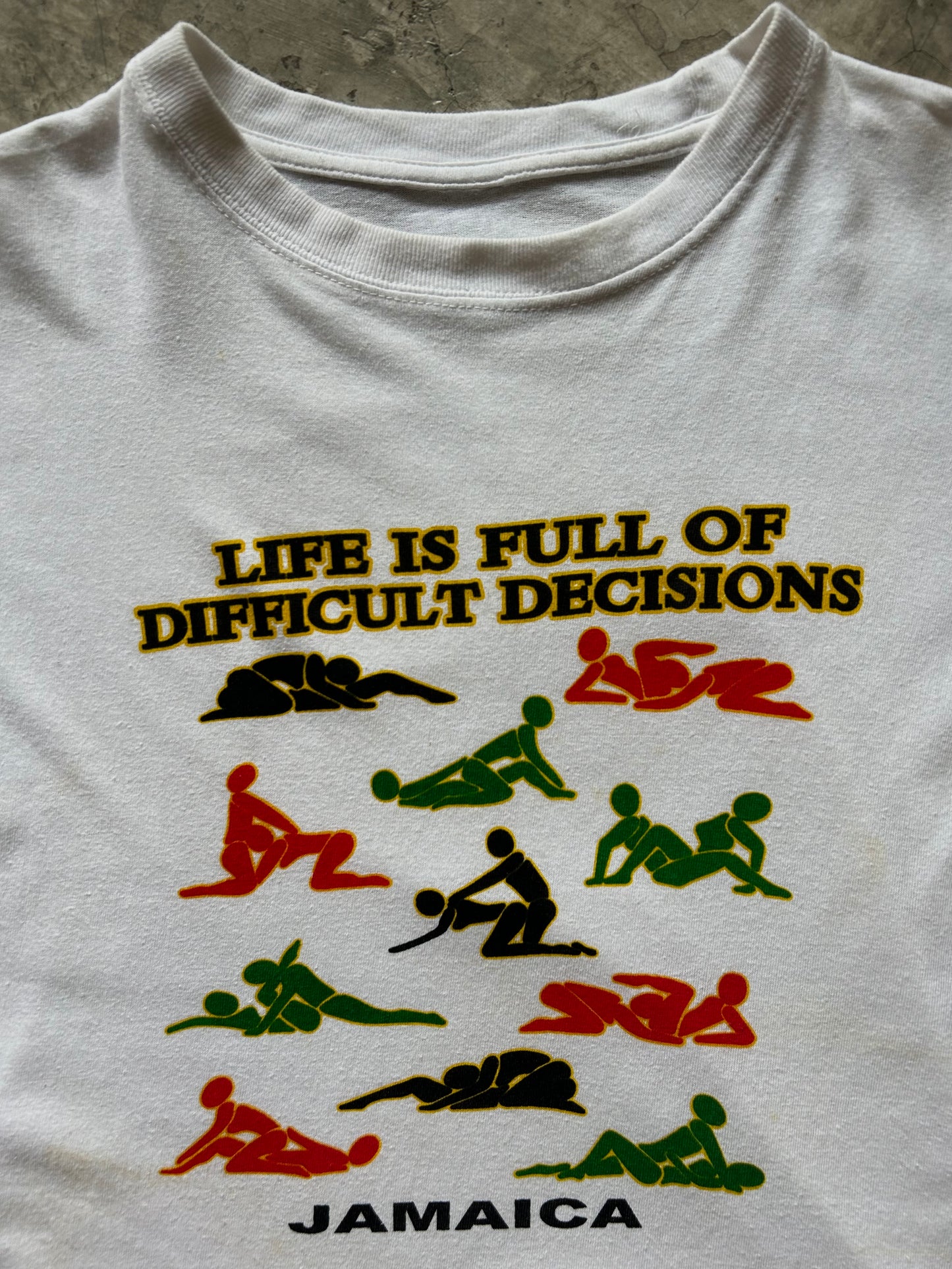 2000’s Vintage difficult decision Tee