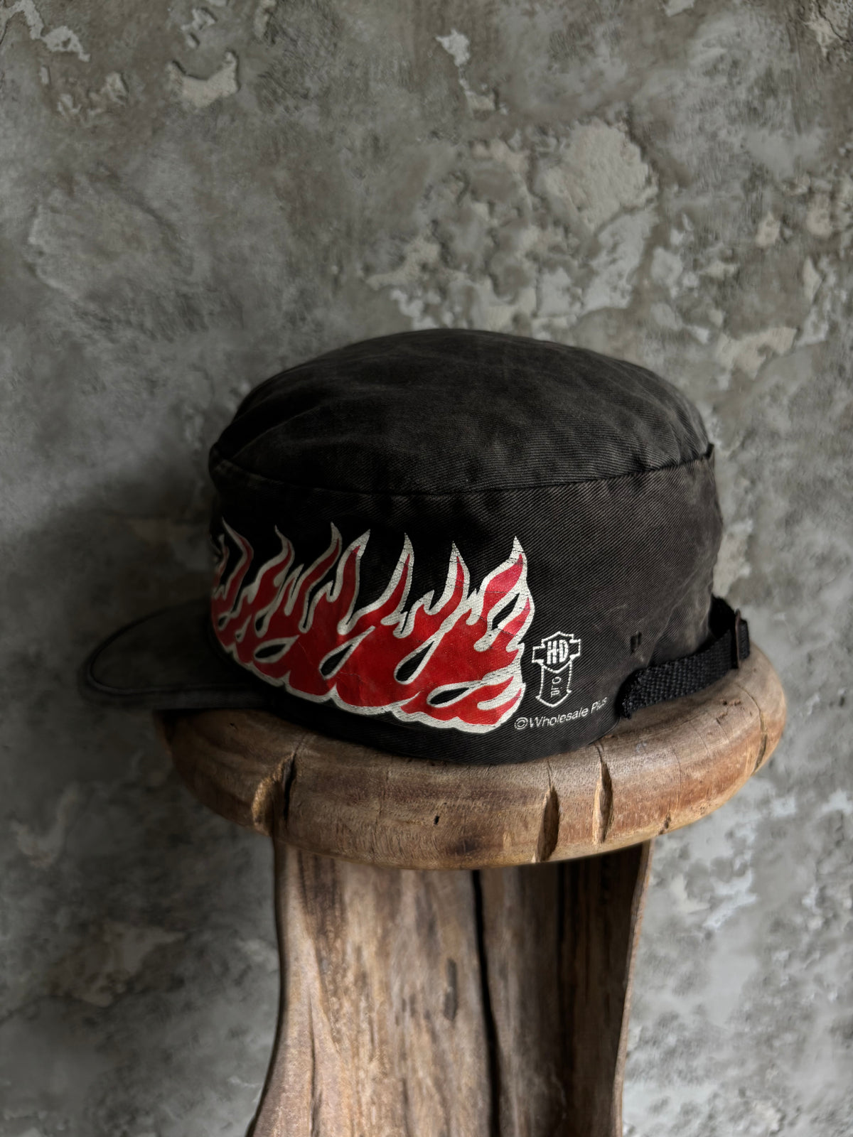 Vintage late 1980’s Harley Davidson Fire Faded Hat