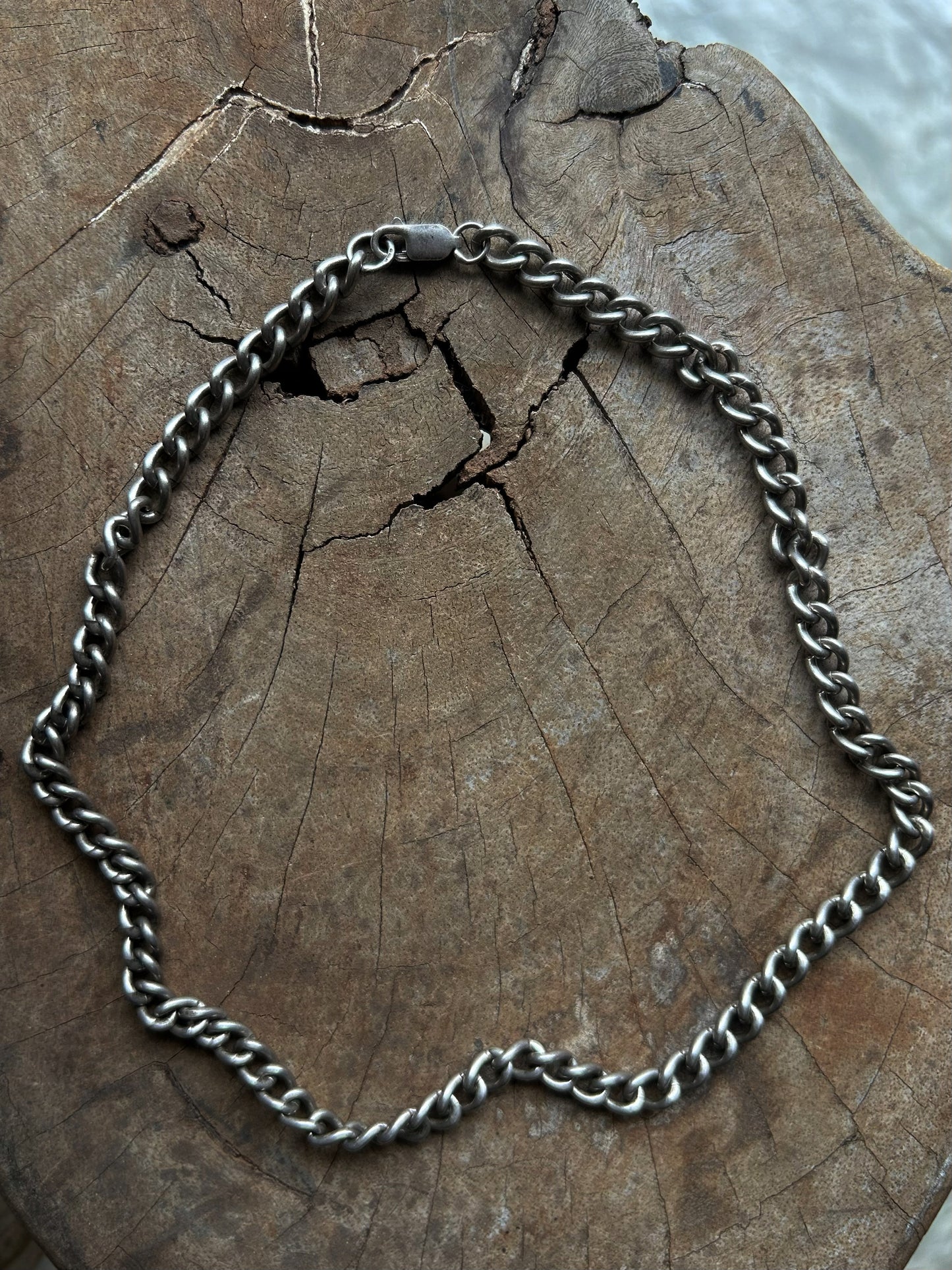 Vintage Silver 925 Chain Necklace