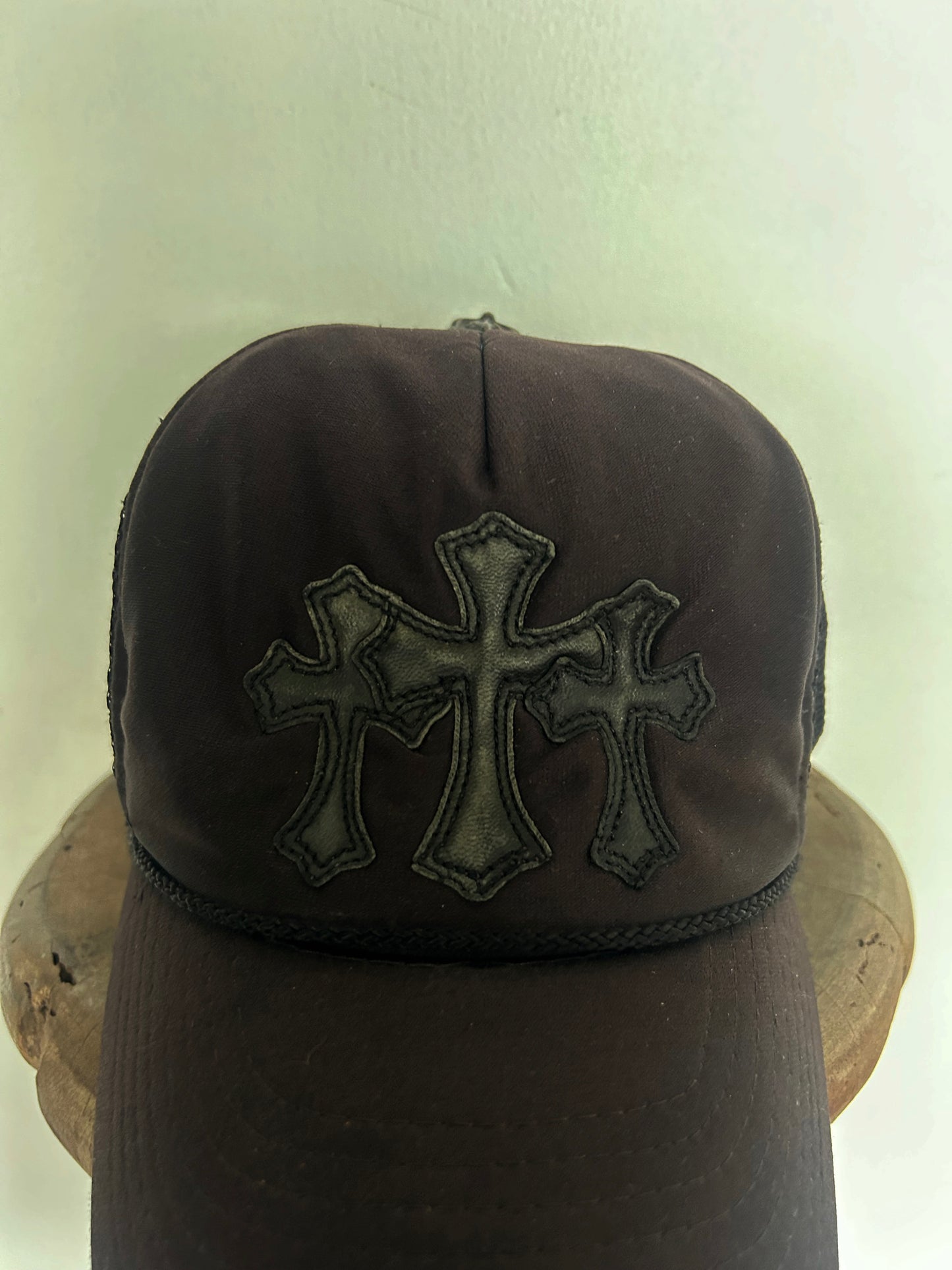 Vintage Chrome Hearts Cemetery Cross Otto Hat