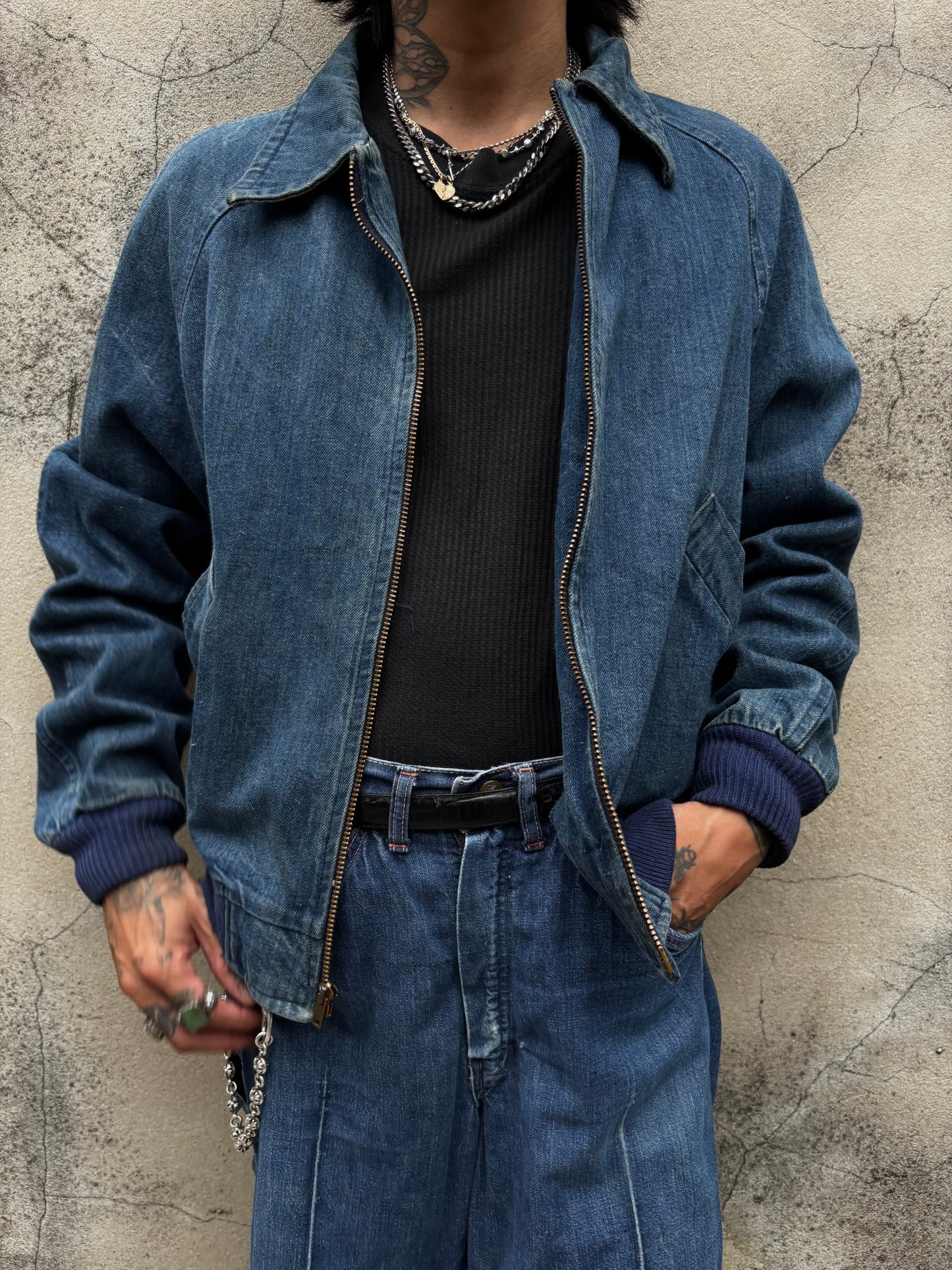 Vintage 1970 Farah Denim Jacket