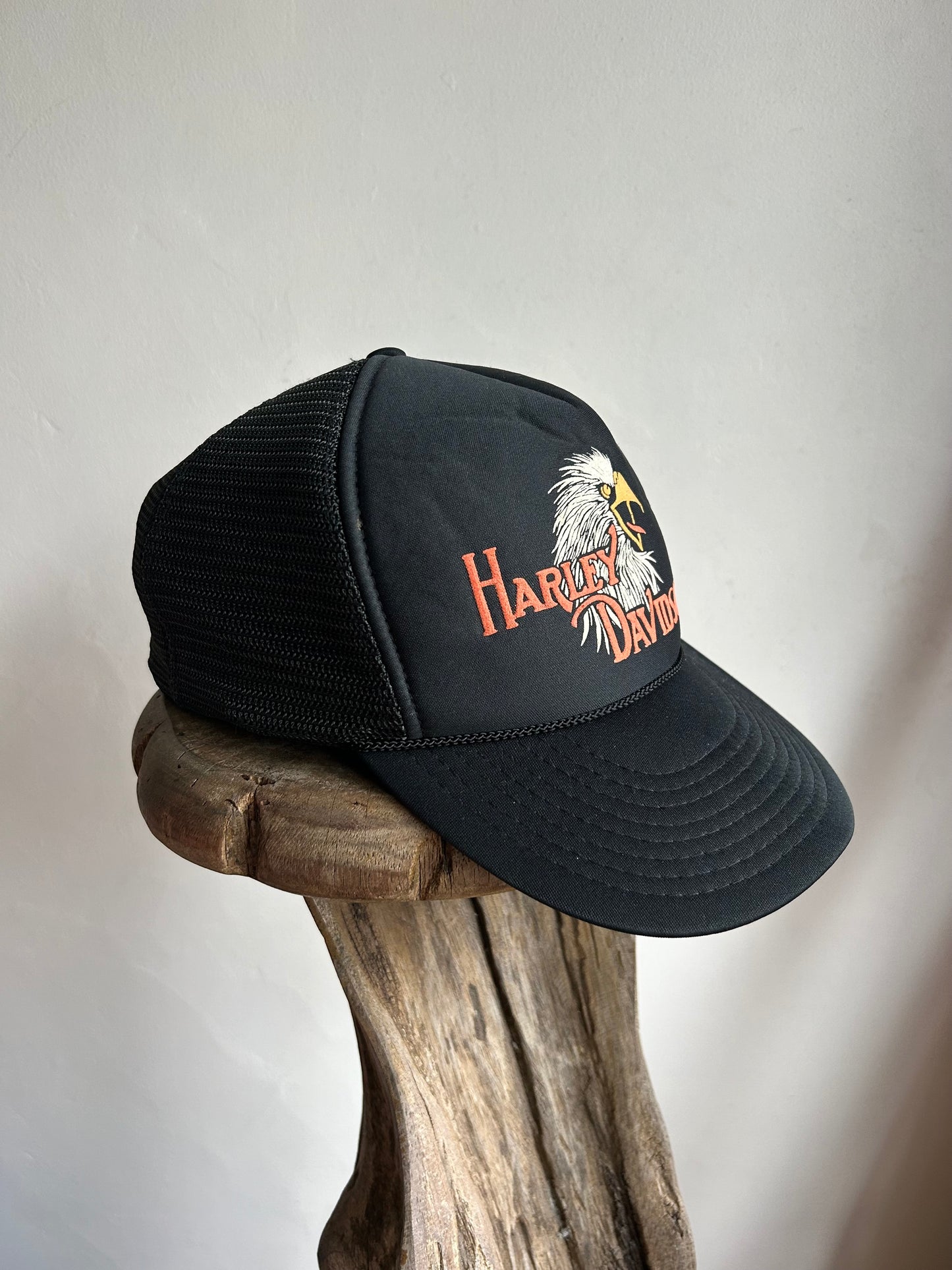 1980’s Harley Davidson Eagle Trucker Hat