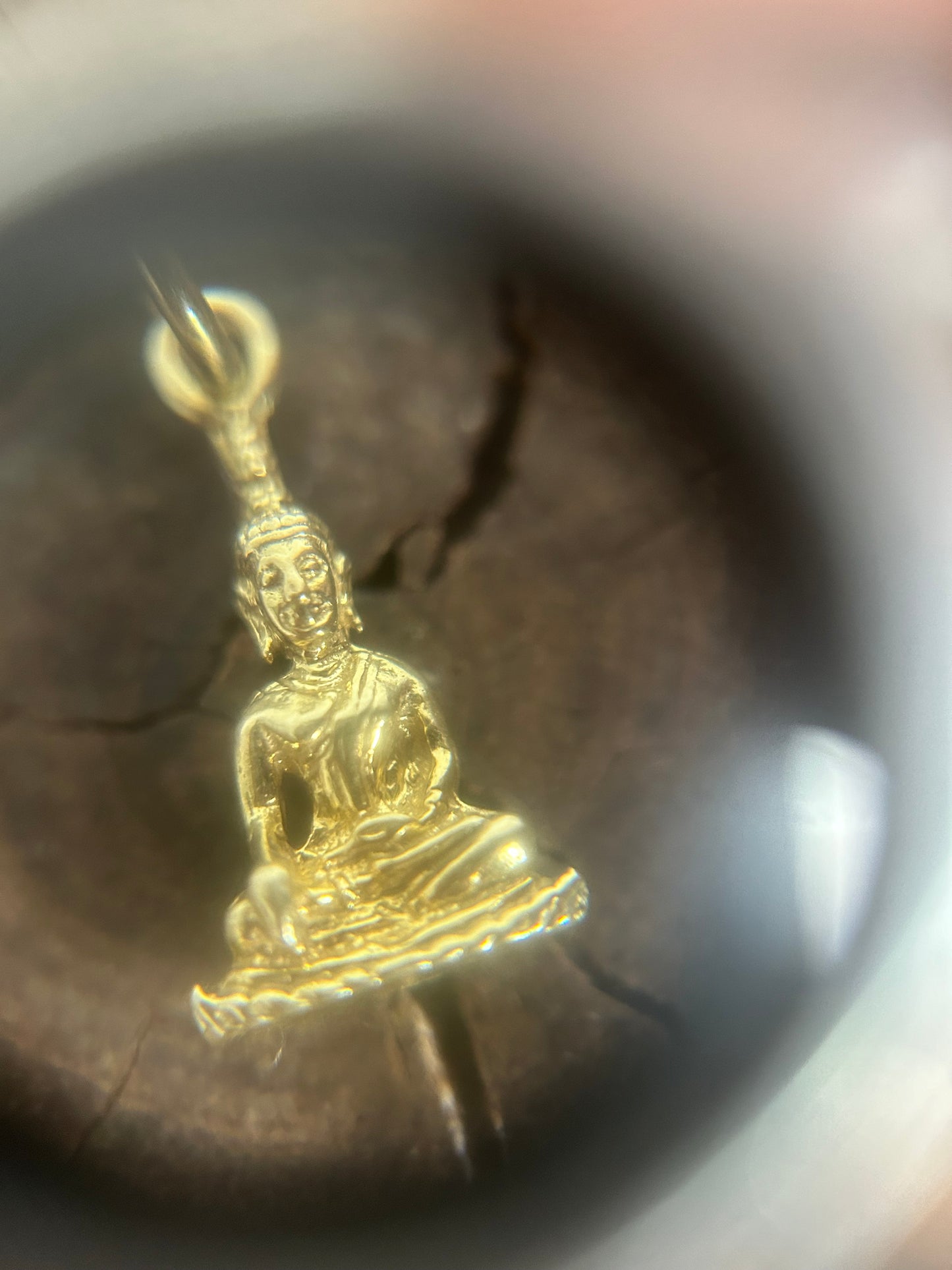 Vintage Gold 14K Buddhaa Charm