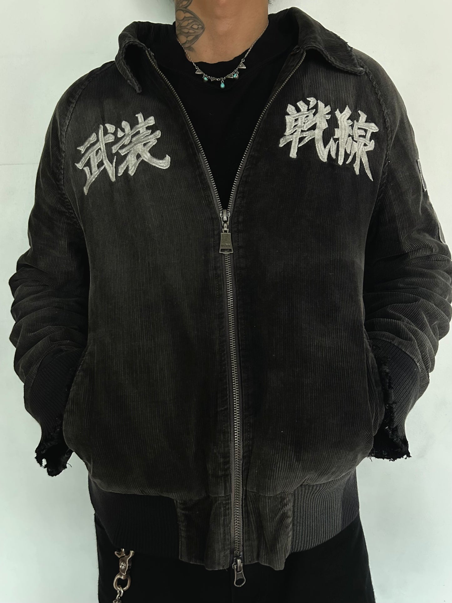 2000’s Vintage T.F.O.A Crows Sun Faded Jacket