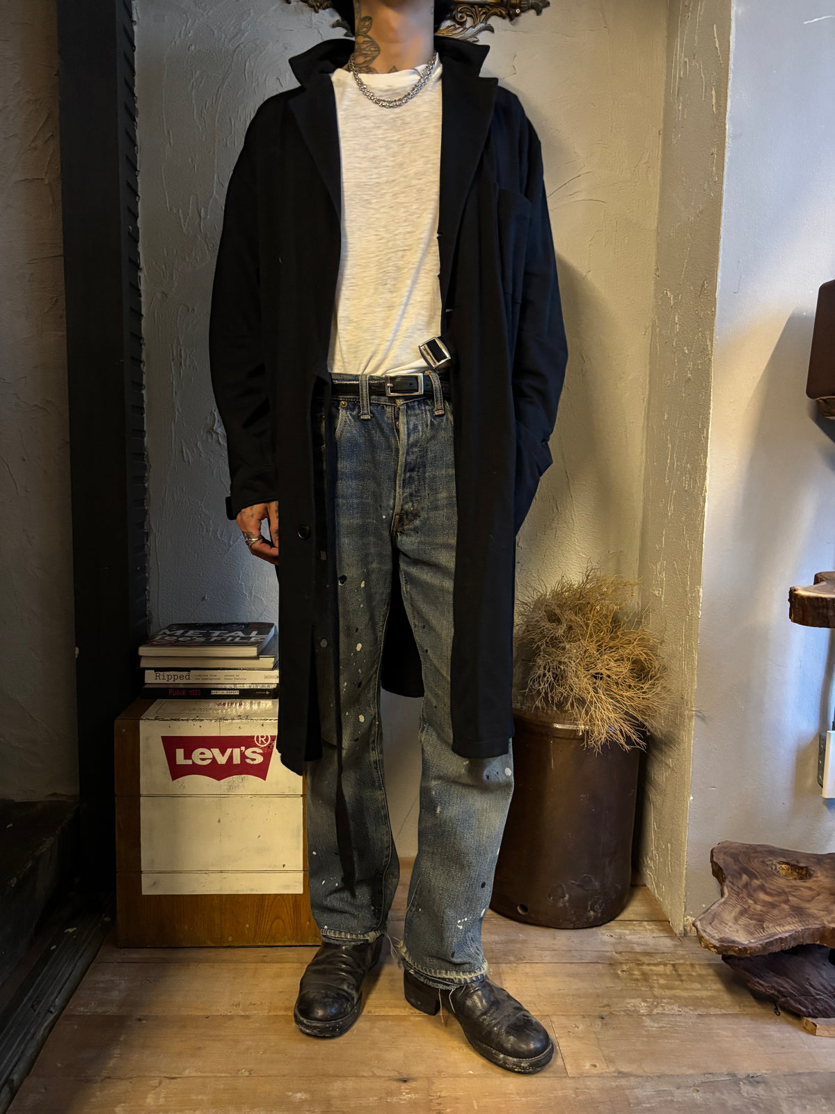 Y’s for living by Yohji Yamamoto Trench Coat