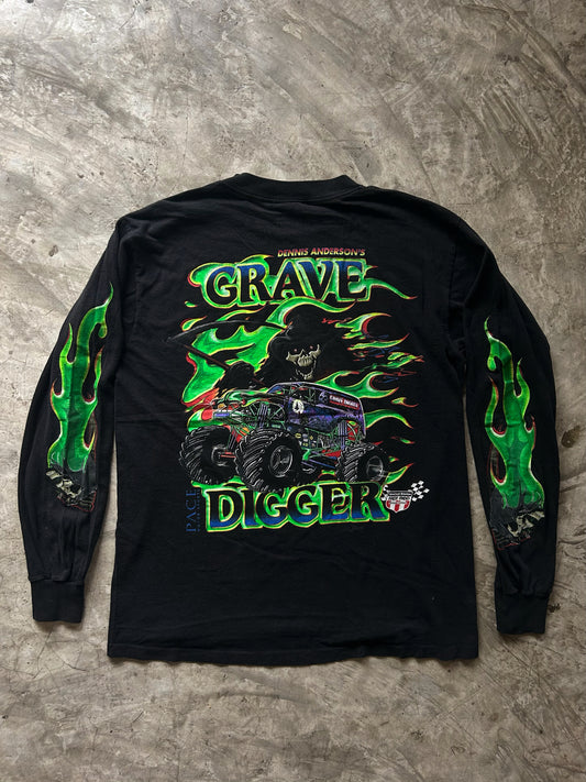 1990’s Vintage Grave Digger Longsleeve  Tee