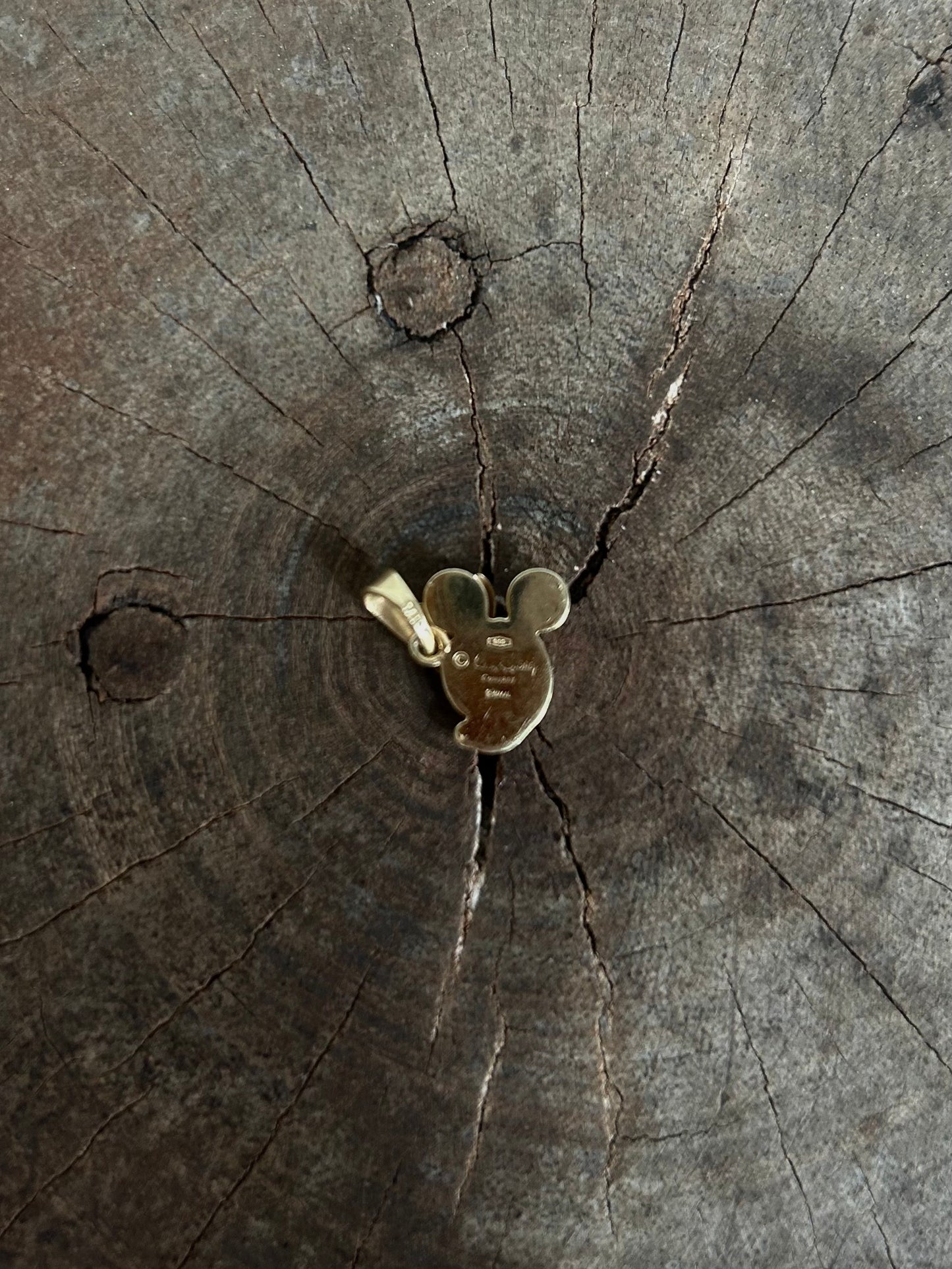 Vintage Gold 14K Minnie Mouse Pendant