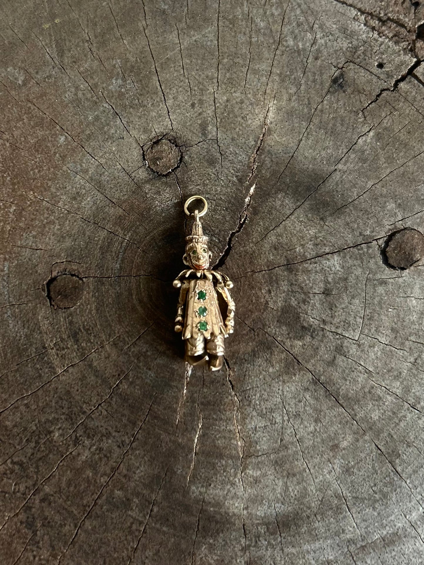 Vintage Gold 9k Bozo Antique Charm