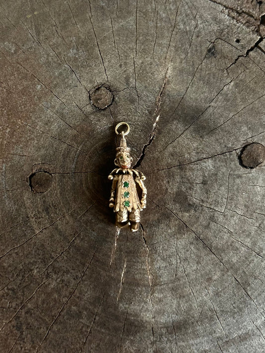 Vintage Gold 9k Bozo Antique Charm