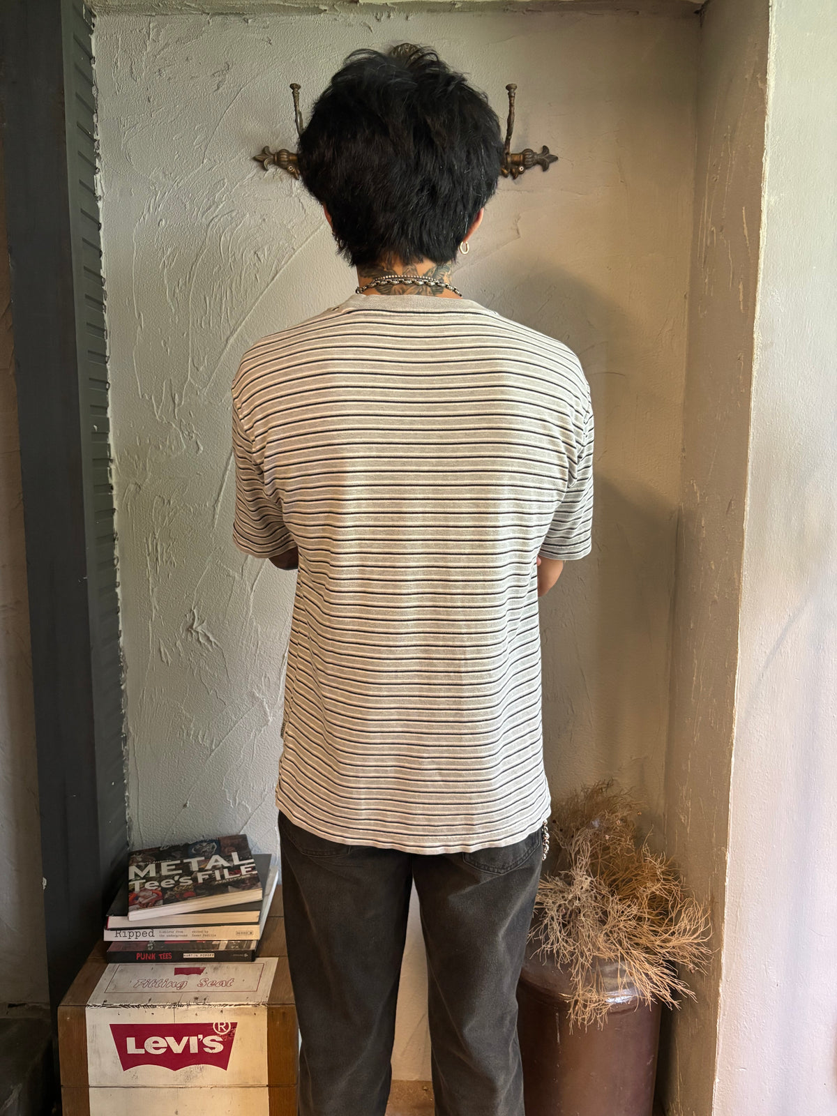 Vintage 90’s Bitch Stripe Tee