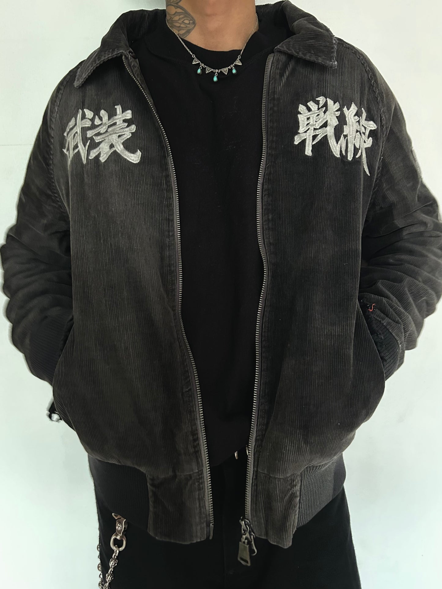 2000’s Vintage T.F.O.A Crows Sun Faded Jacket