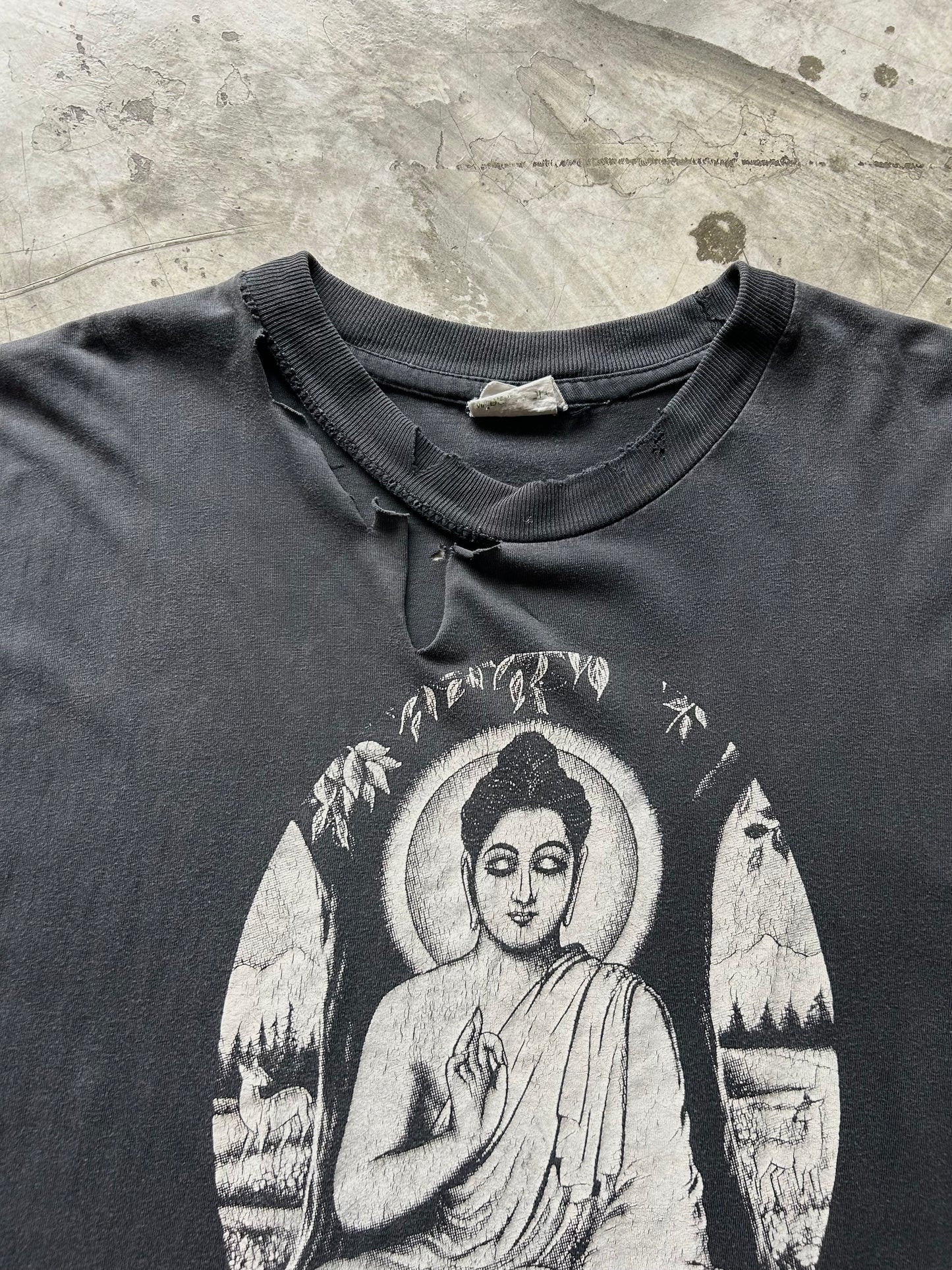 2000’s Vintage Buddha distressed Tee