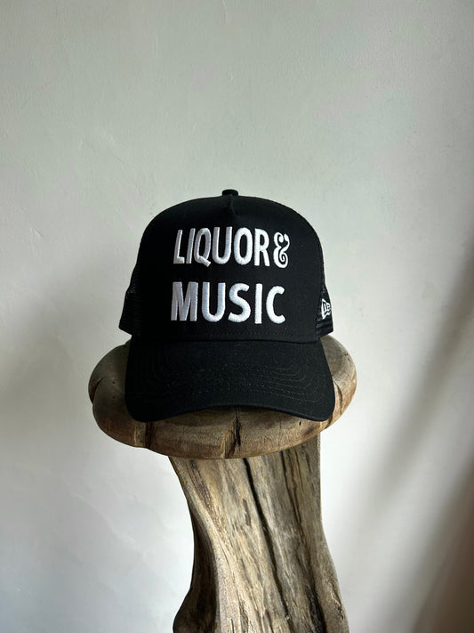 Number (N)ine Liquor and Music Trucker Hat