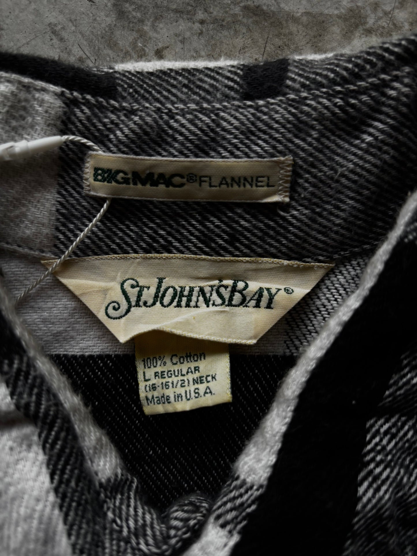 1980's Vintage St.Johnbay’s Flannel Shirt