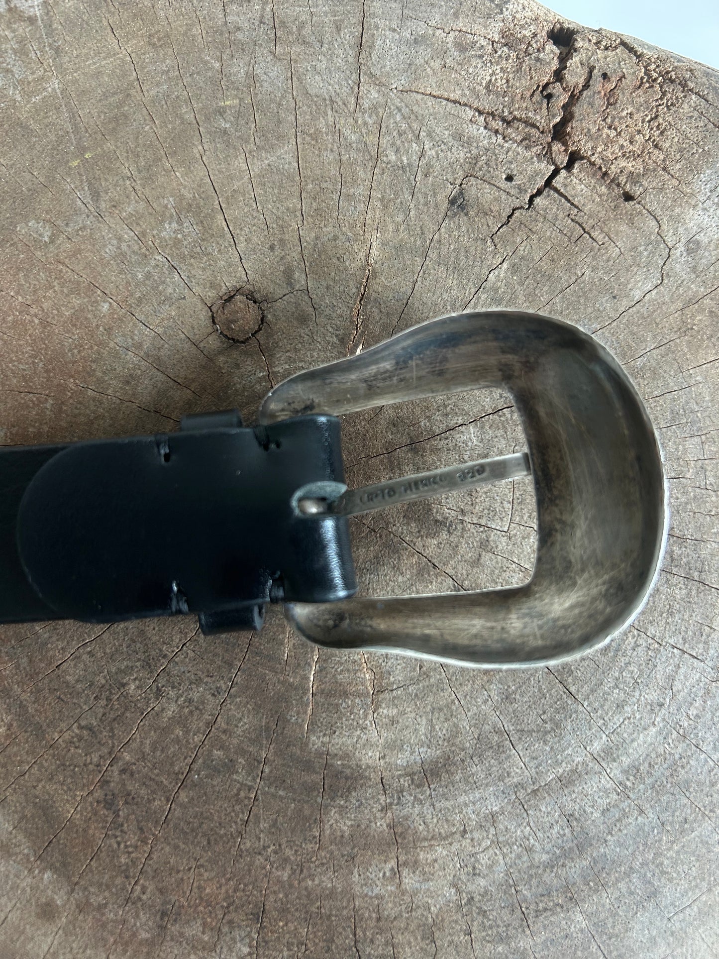 Vintage 70’s Silver 925 Mexico Western Belt