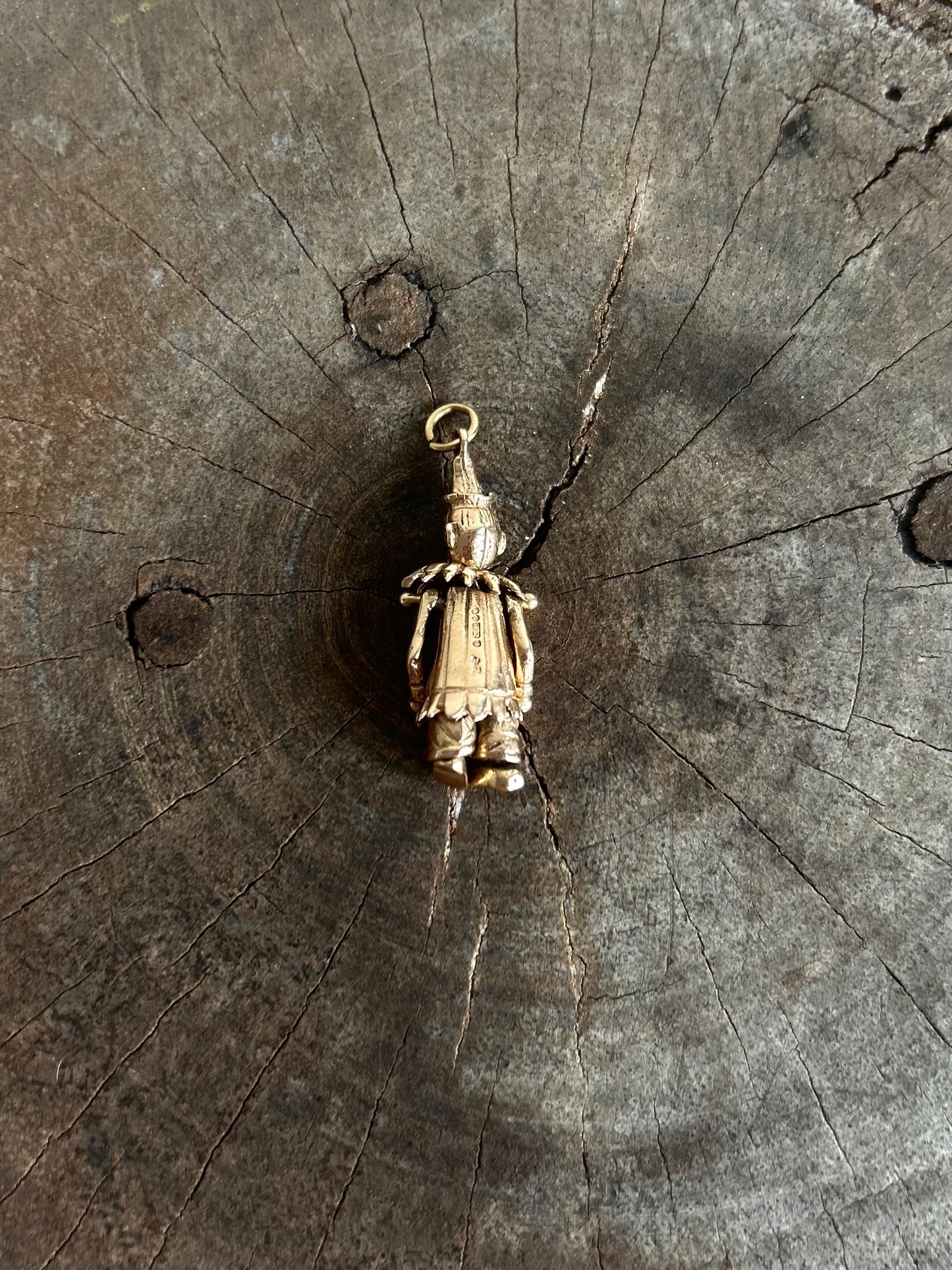Vintage Gold 9k Bozo Antique Charm