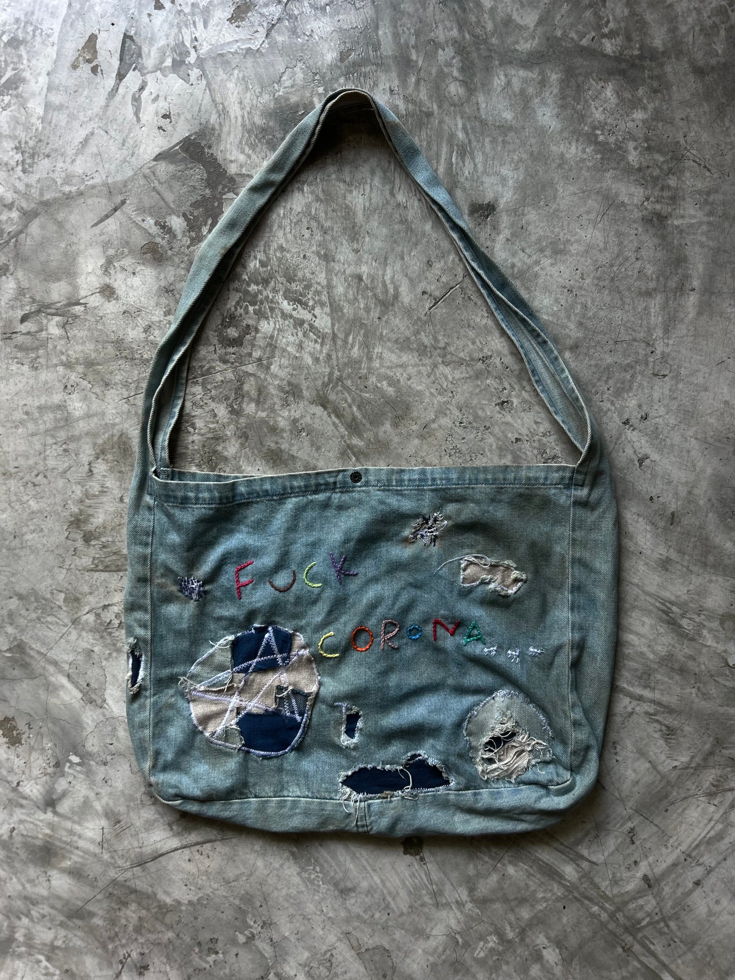 Kapital Kountry ET denim Shoulder Bag