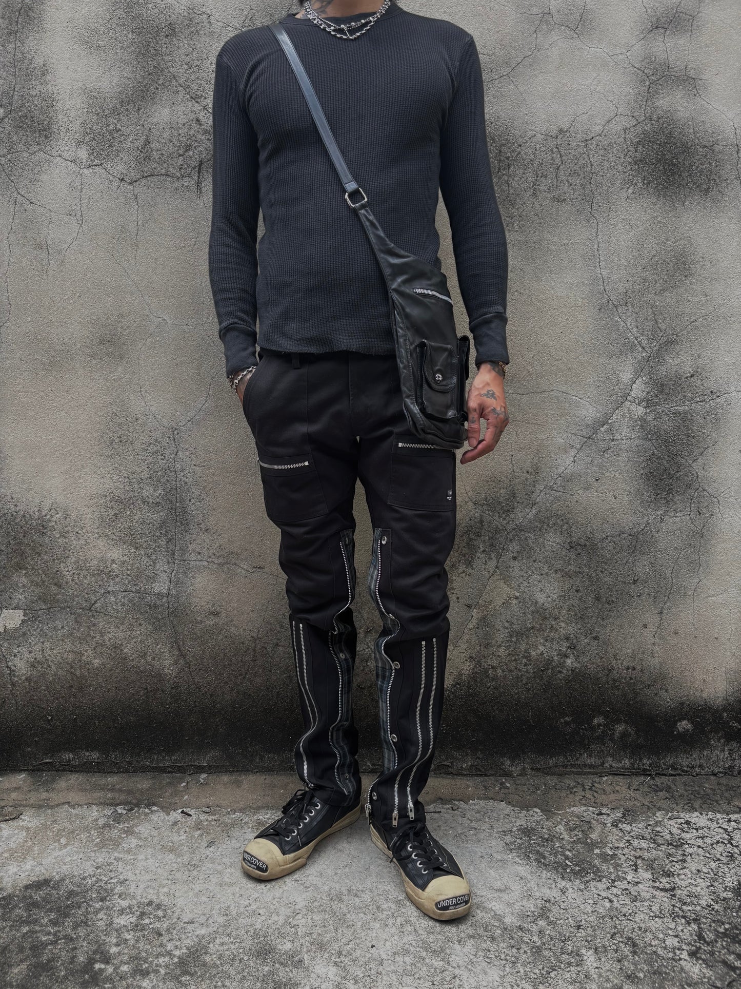 Undercover AW08 Archived Multi Zipper pants