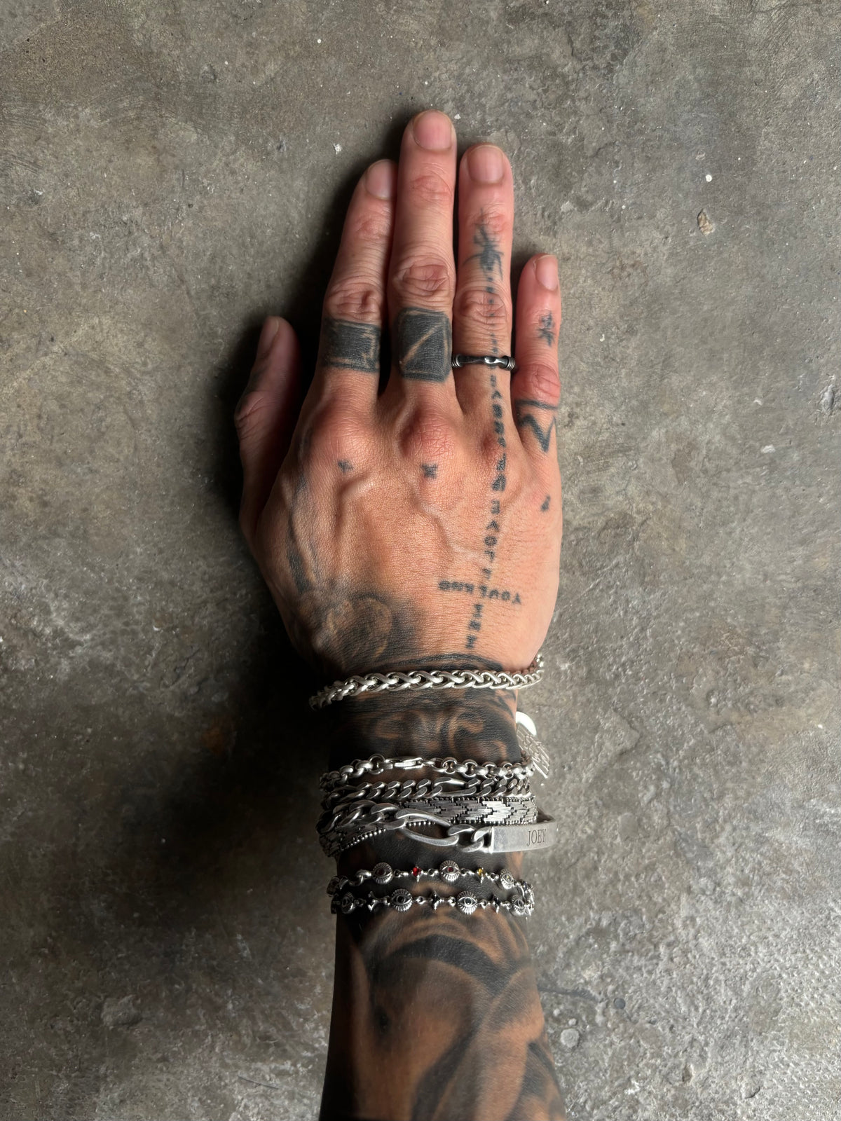 Vintage Silver 925 Barb Wire Pinky ring