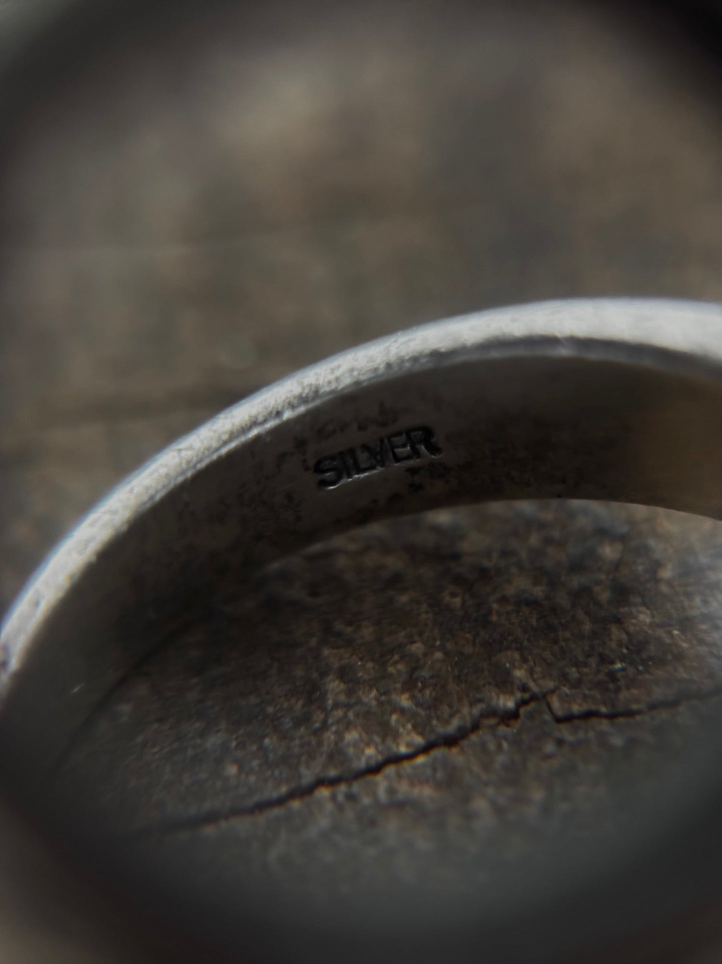 Vintage 925 Silver Black Onyx Signet Ring