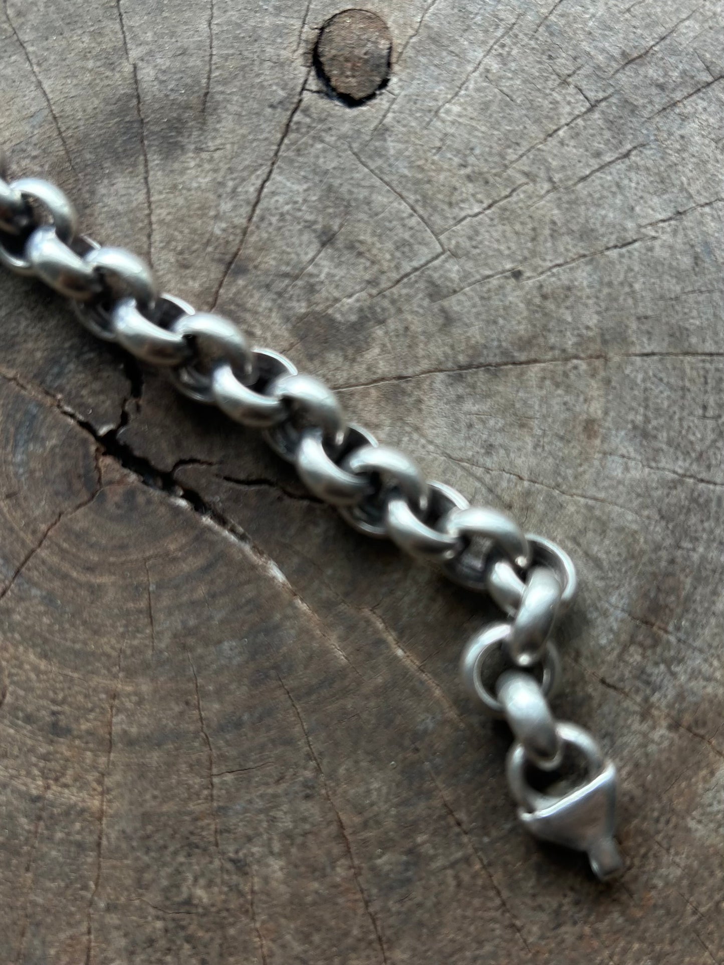 Vintage Silver 925 Cuff link Bracelet