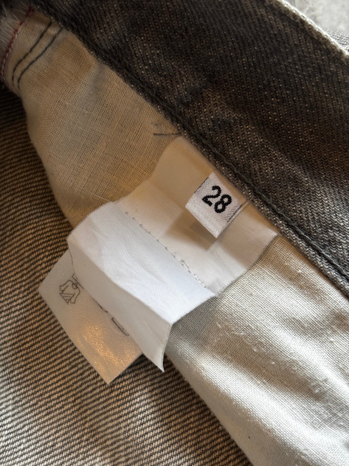 Helmut Lang Classic Cut Raw Denim