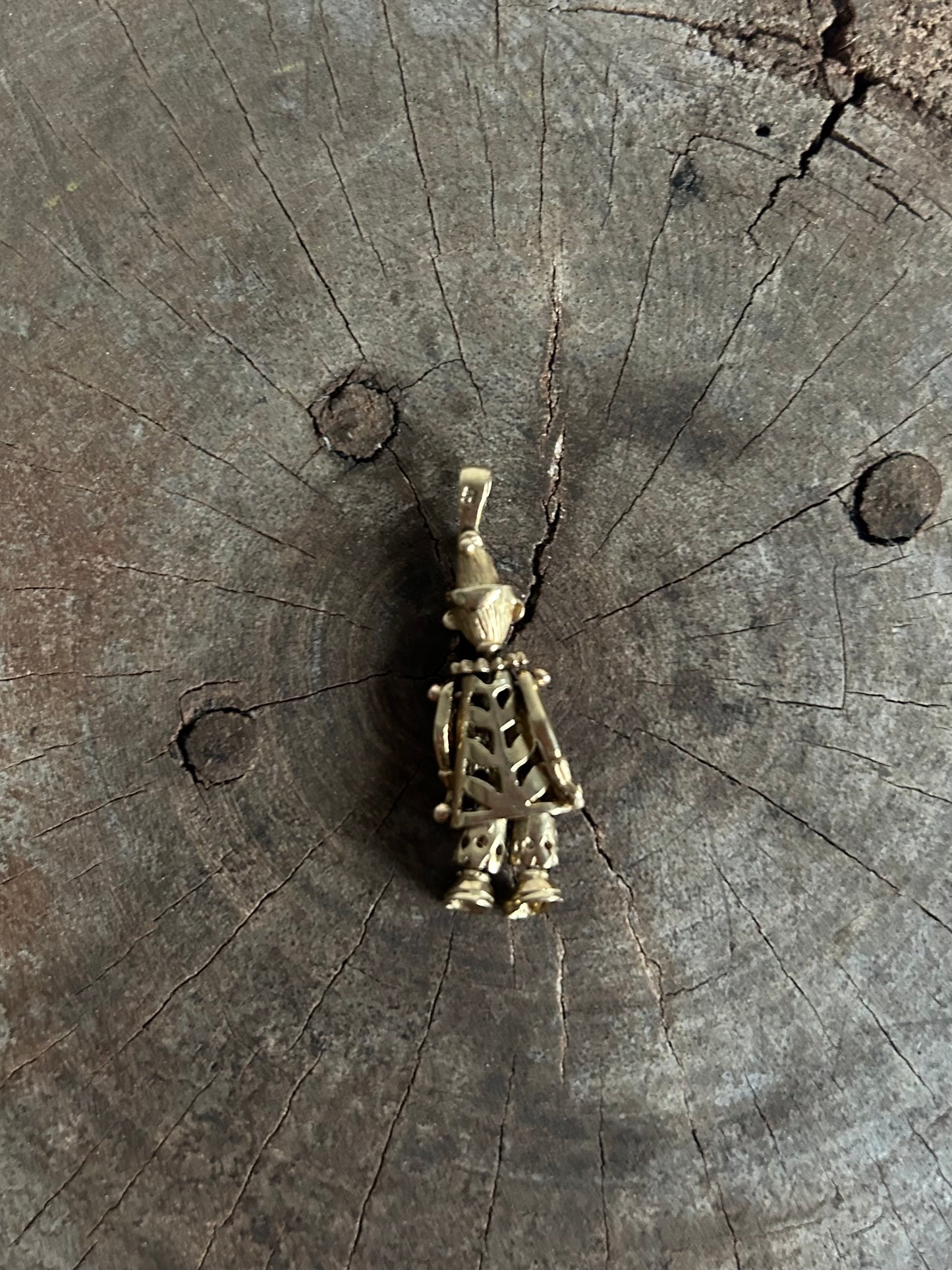 Vintage Gold 9k Bozo Antique Charm