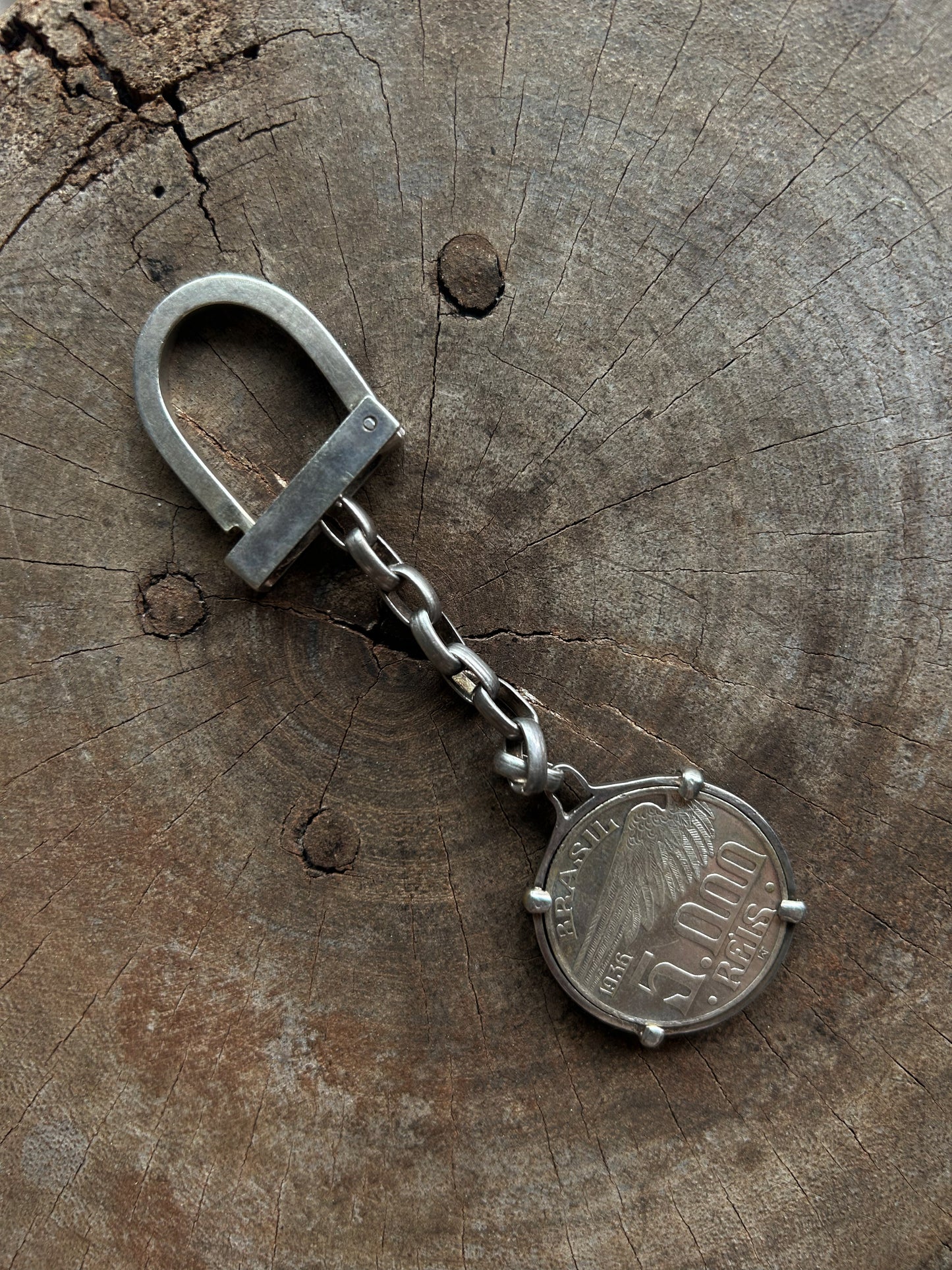 Vintage 1930’s Silver 925 Coin Keyrings