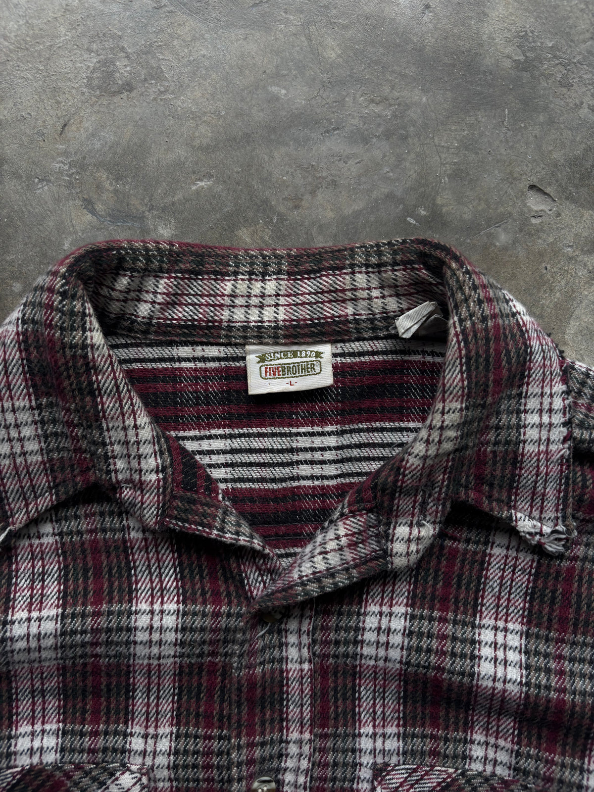 Vintage Late 1980’s FIVEBROTHER Flannel Shirt