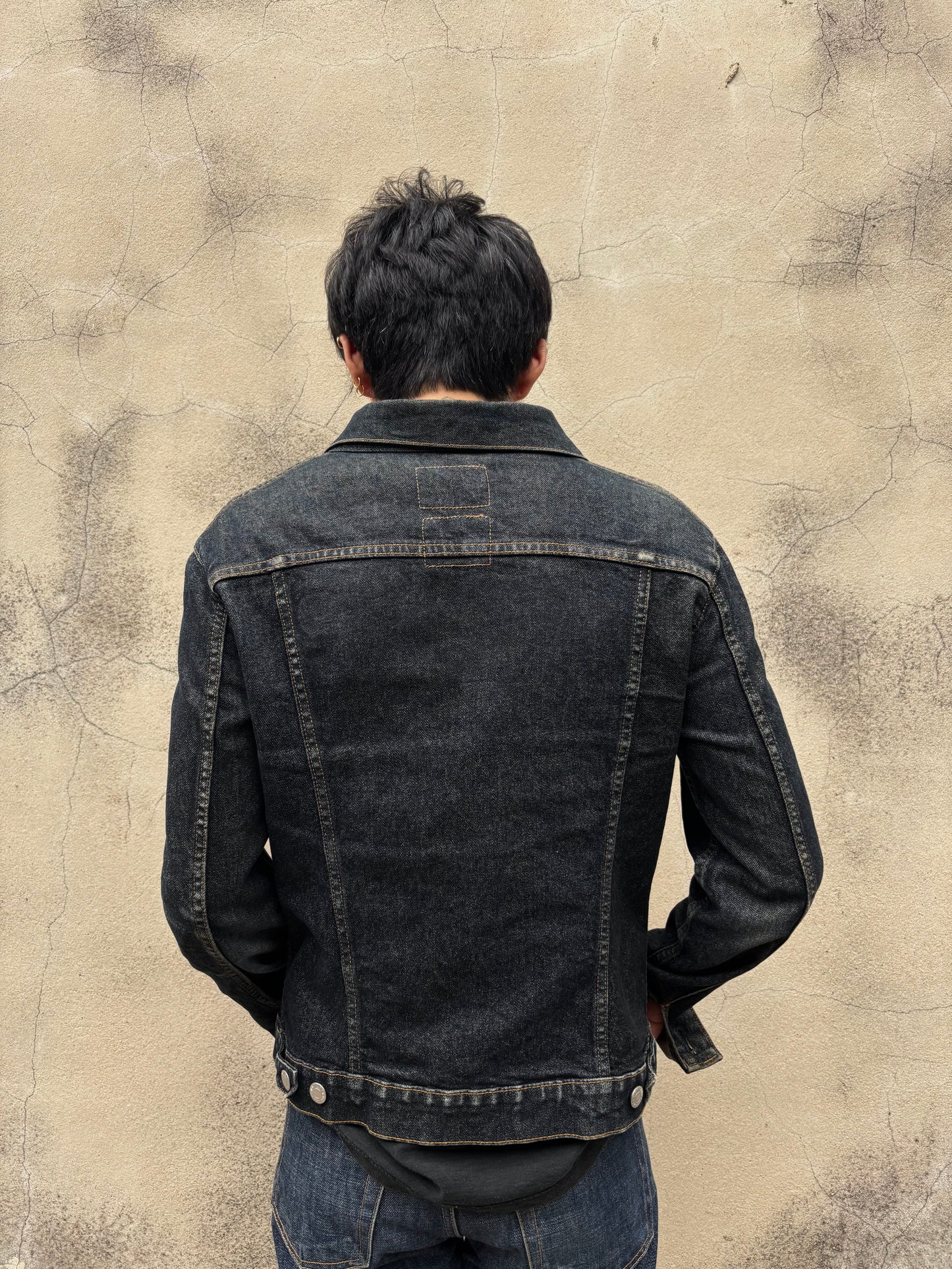Helmut Lang 1999 Raw Denim Trucker Jacket