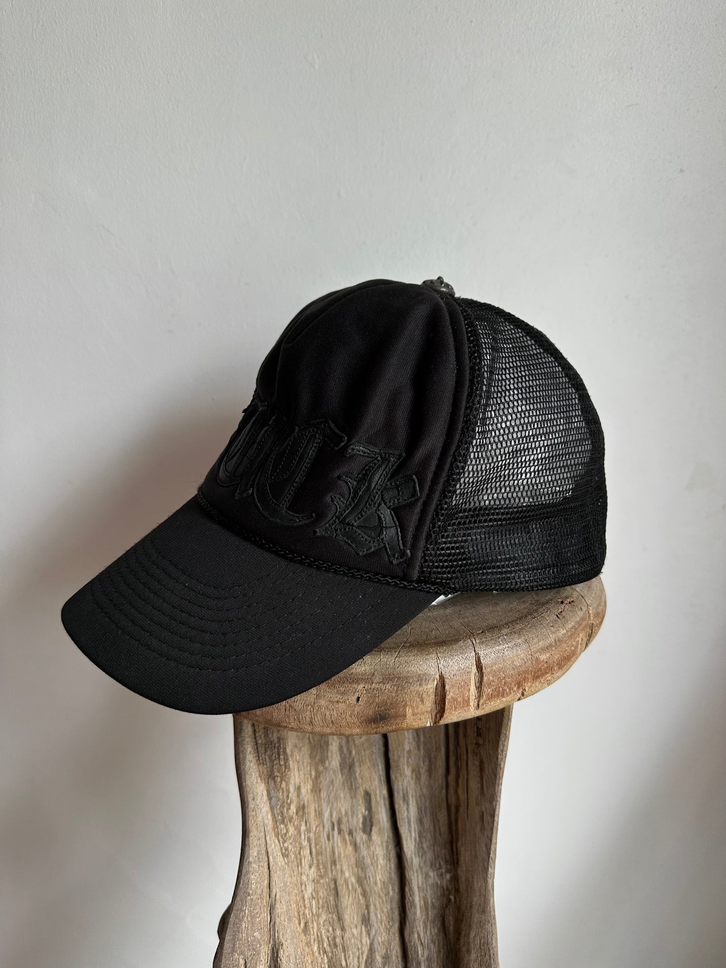 Vintage Chrome Hearts FUCK leather Patch Otto Cap